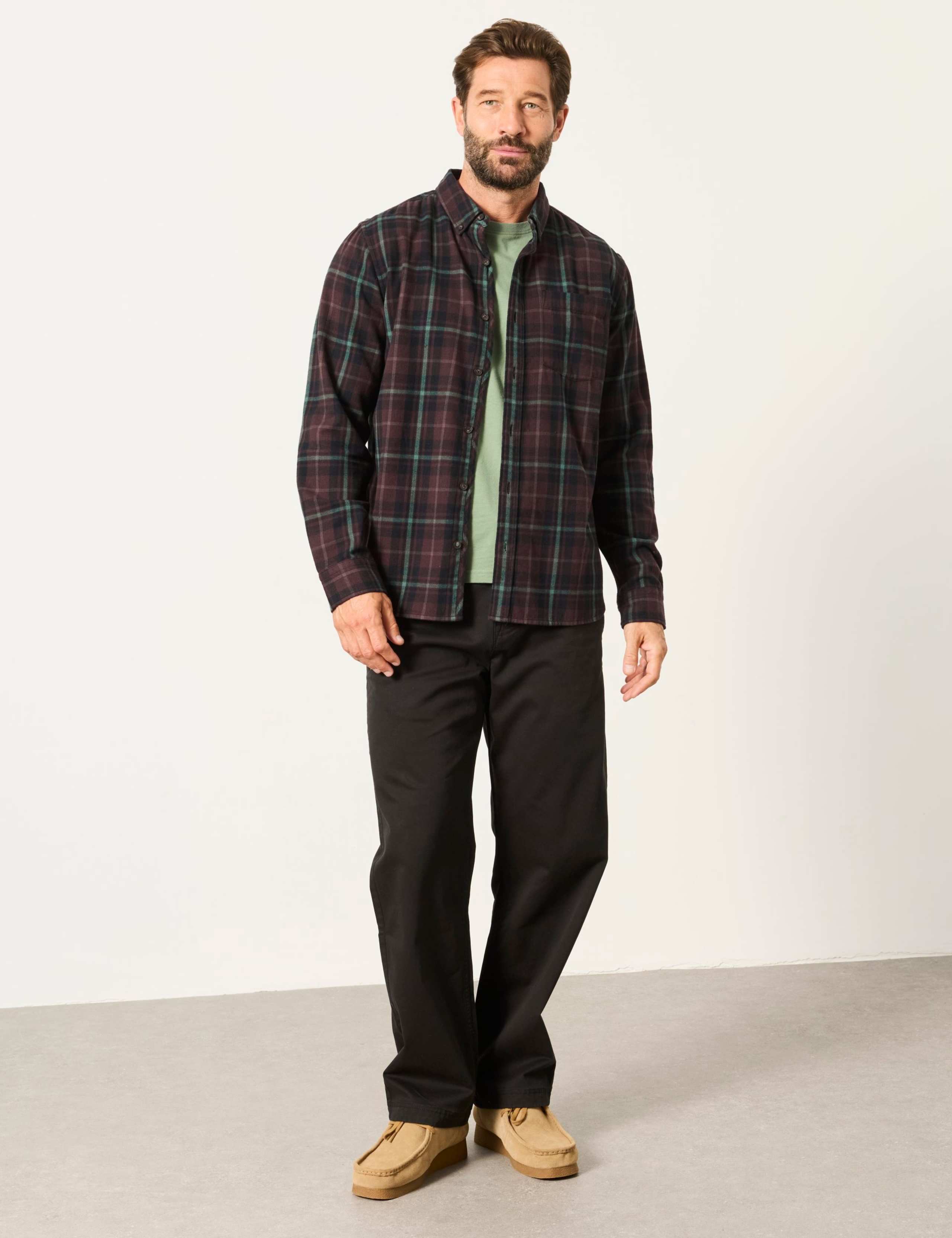 Pure Cotton Check Shirt 1 of 5