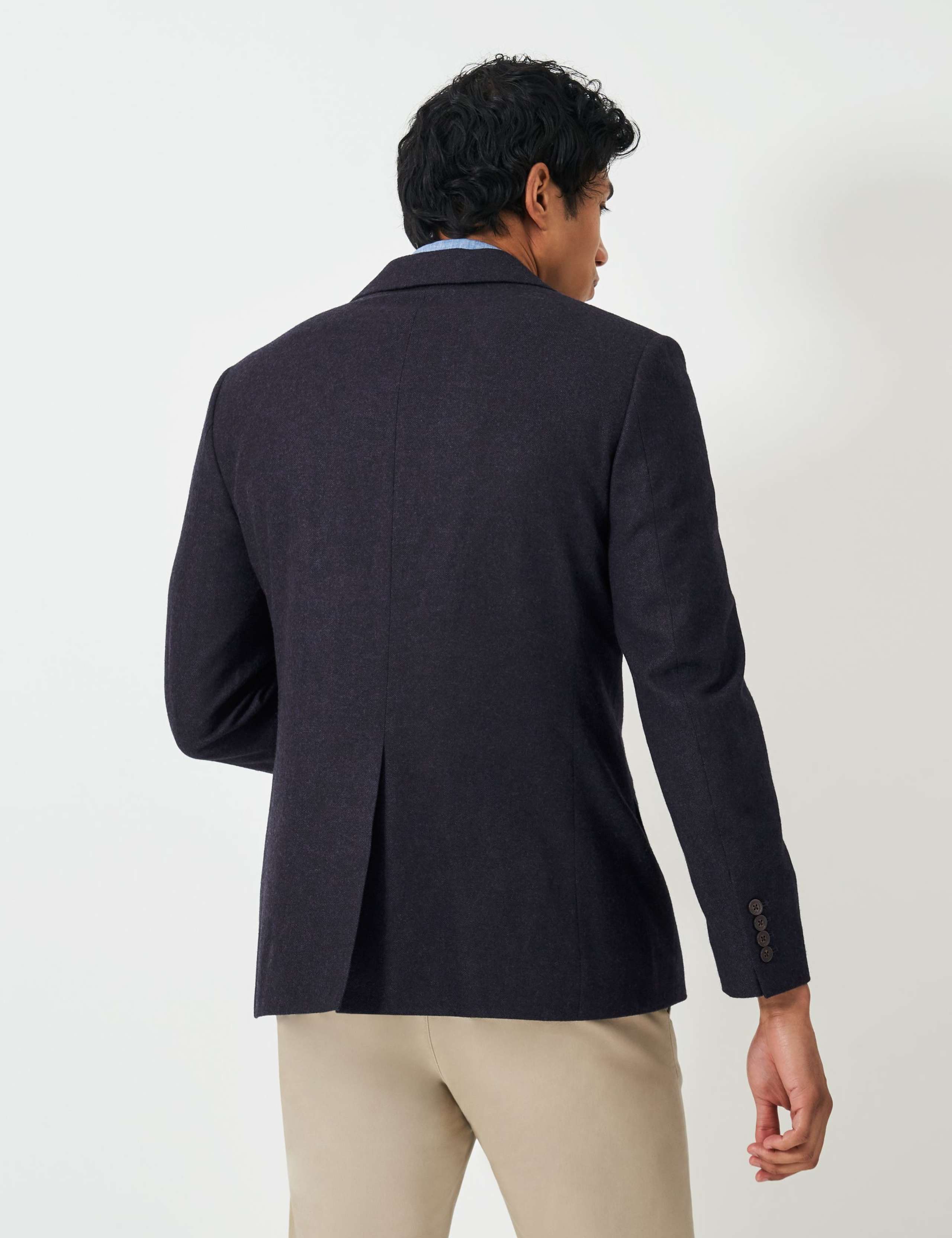 Regular Fit Wool-Blend Tweed Blazer 5 of 5