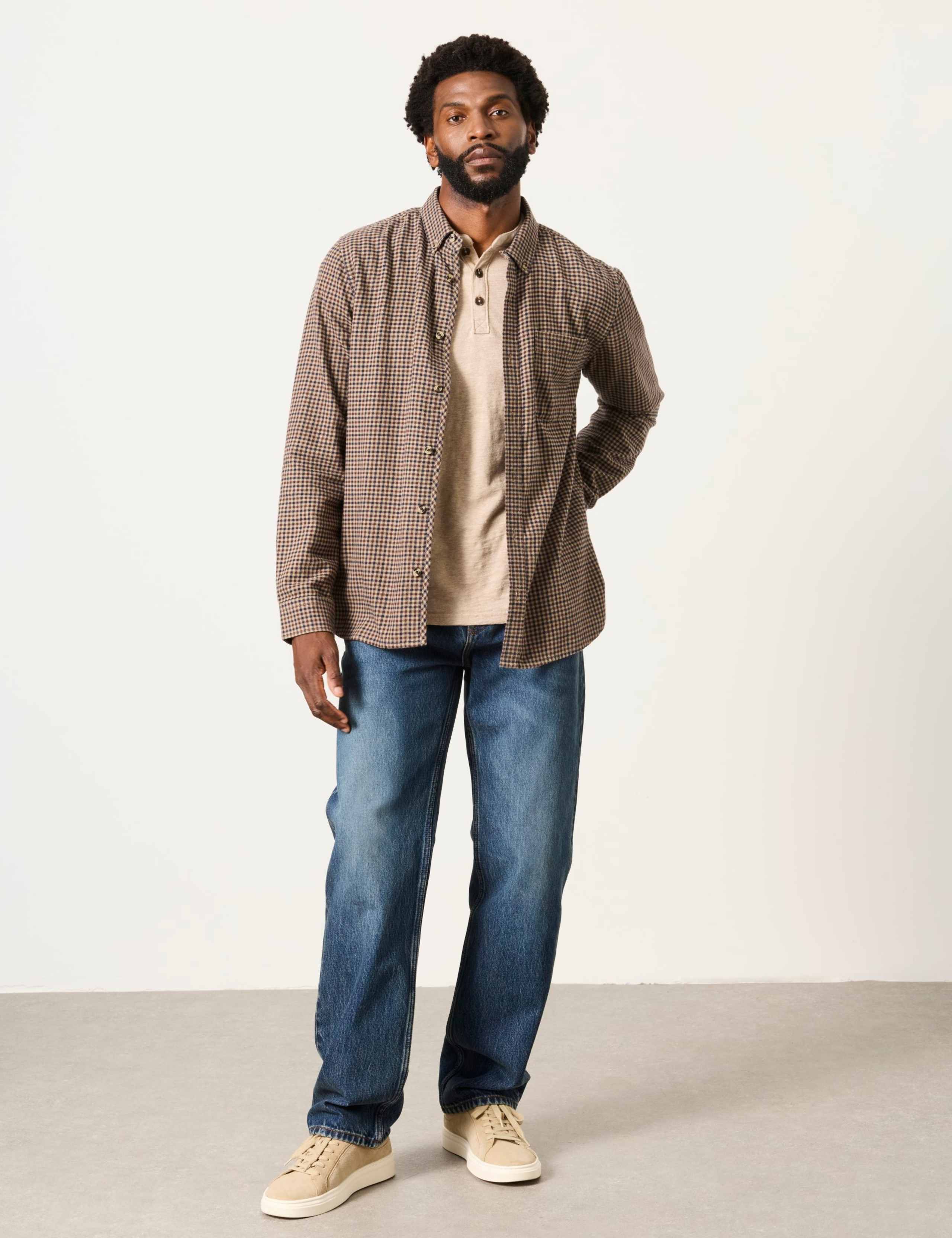 Regular Fit Pure Cotton Gingham Shirt 3 of 6
