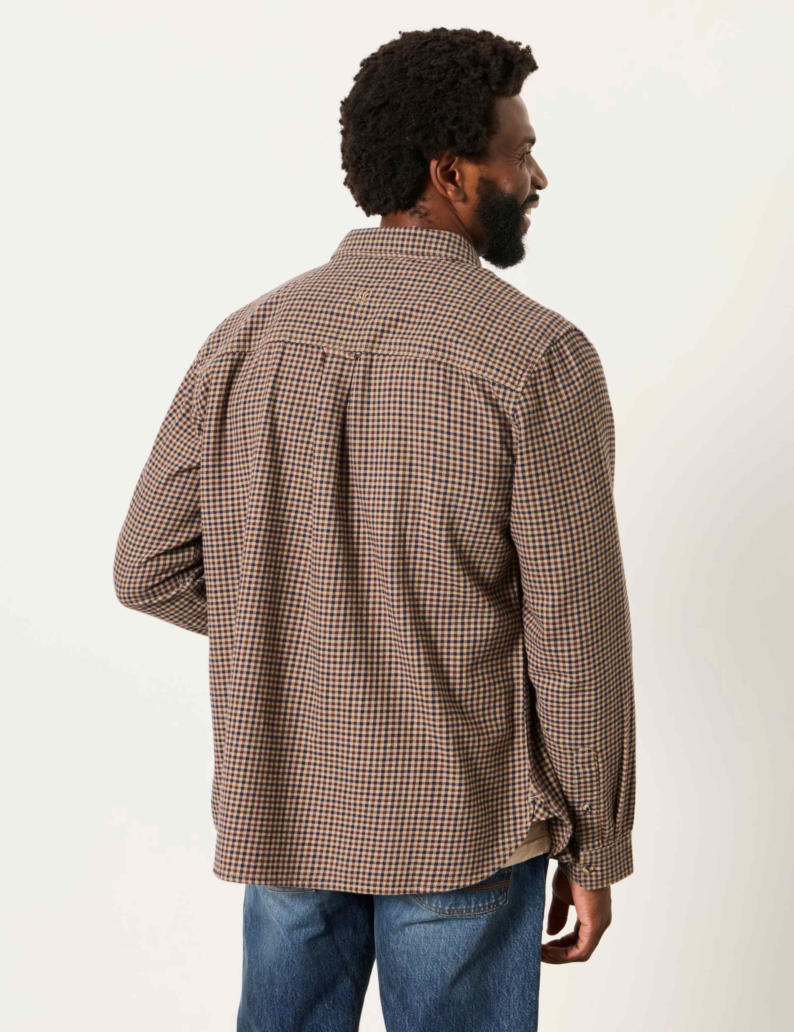 Regular Fit Pure Cotton Gingham Shirt 4 of 6