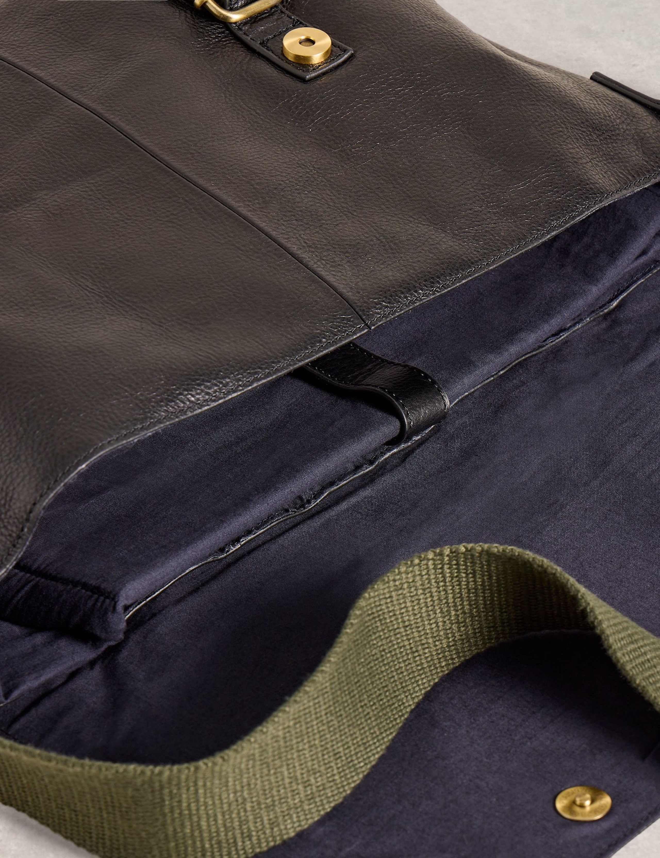 Leather Messenger Bag 3 of 4