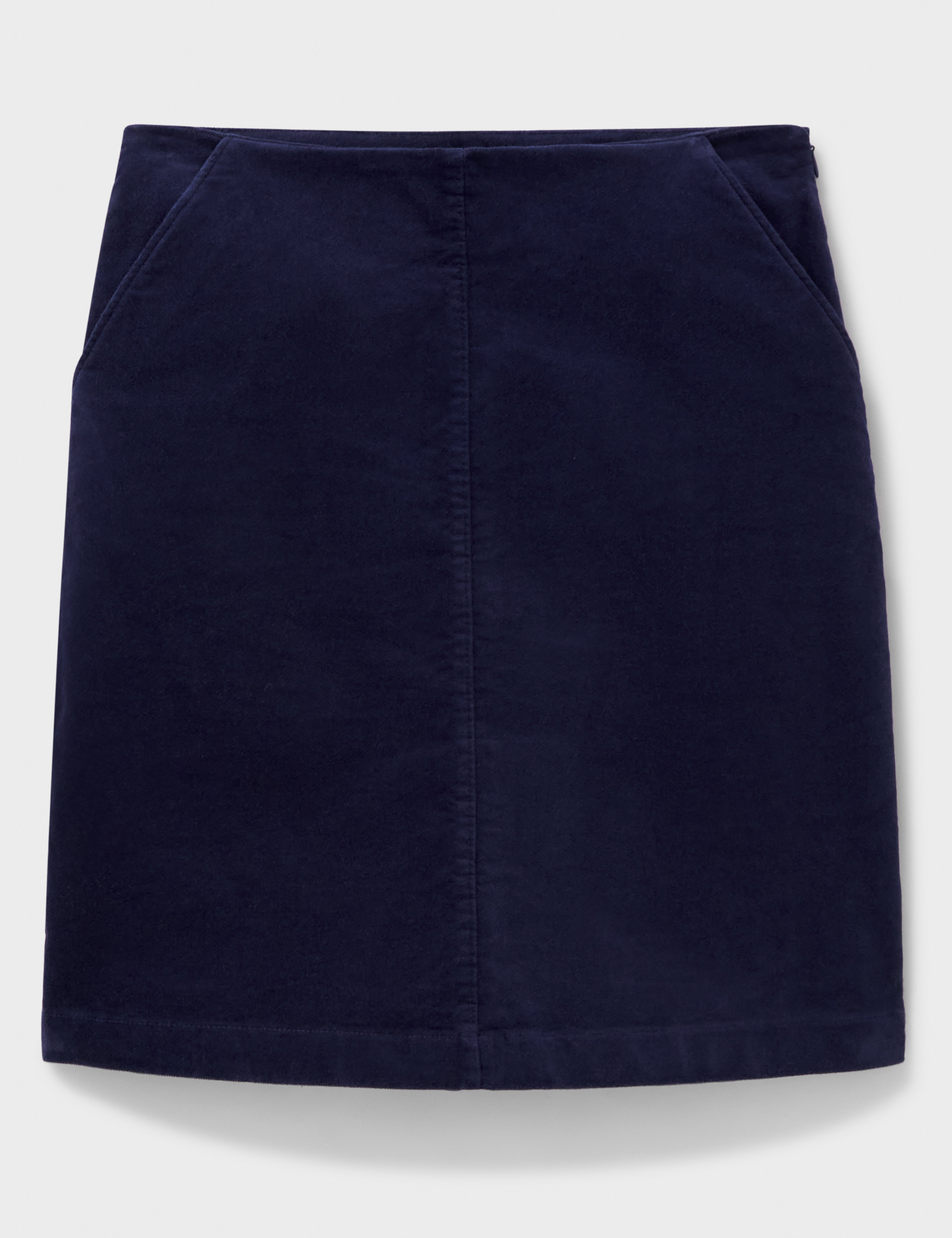 Velvet Mini A-Line Skirt 2 of 5