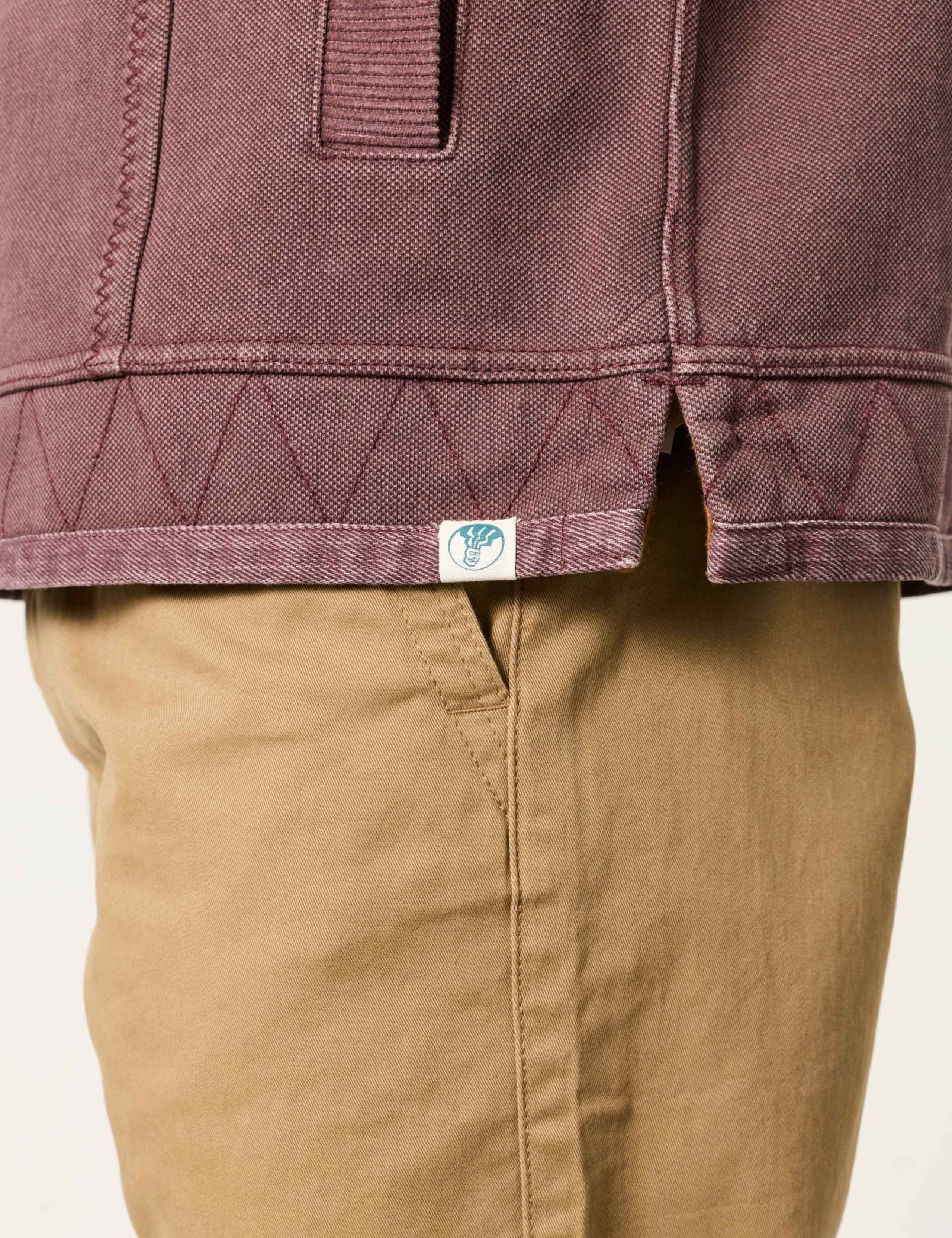 Pure Cotton Button Neck Airlie Sweatshirt 6 of 6