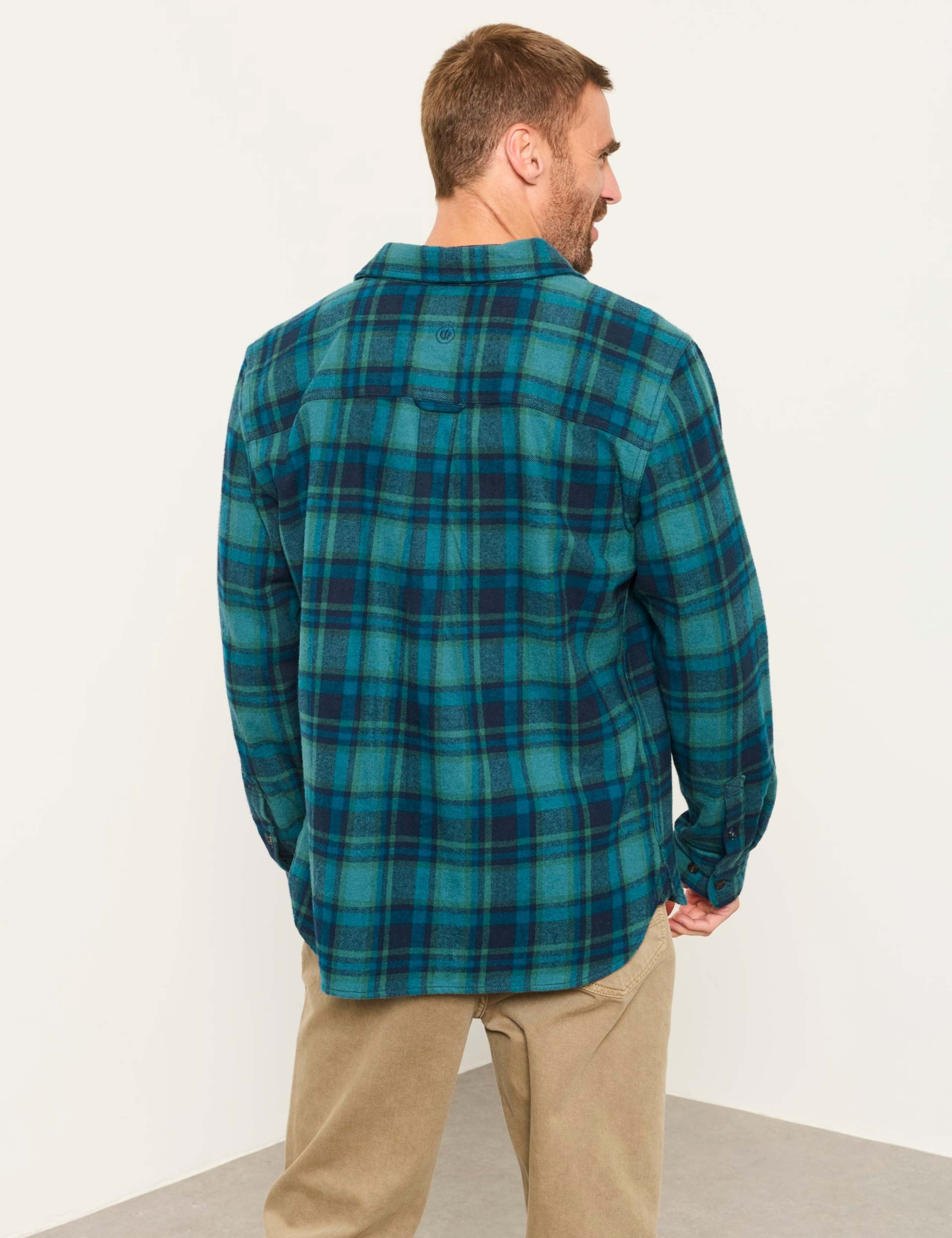 Cotton Rich Check Shirt 5 of 6