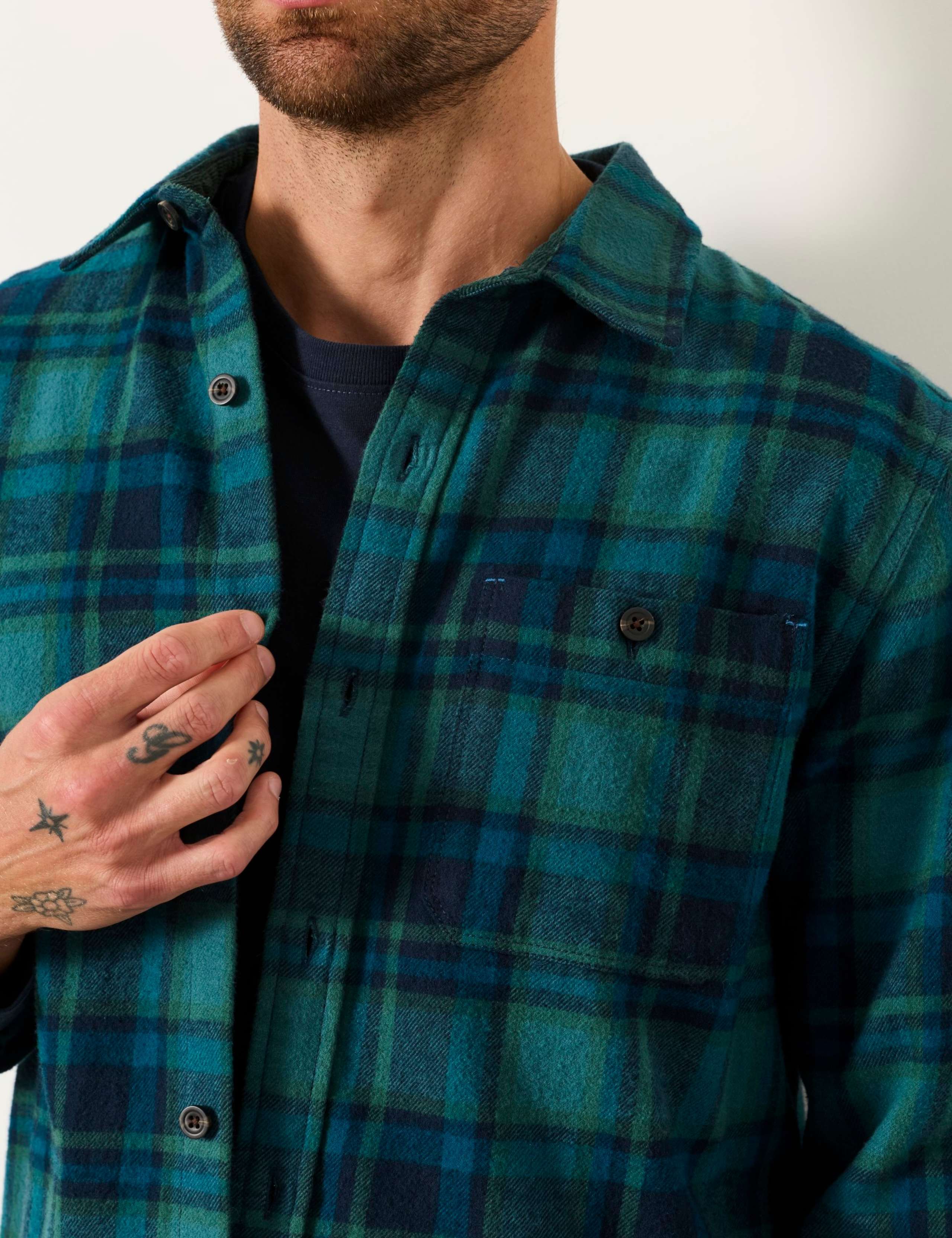 Cotton Rich Check Shirt 6 of 6