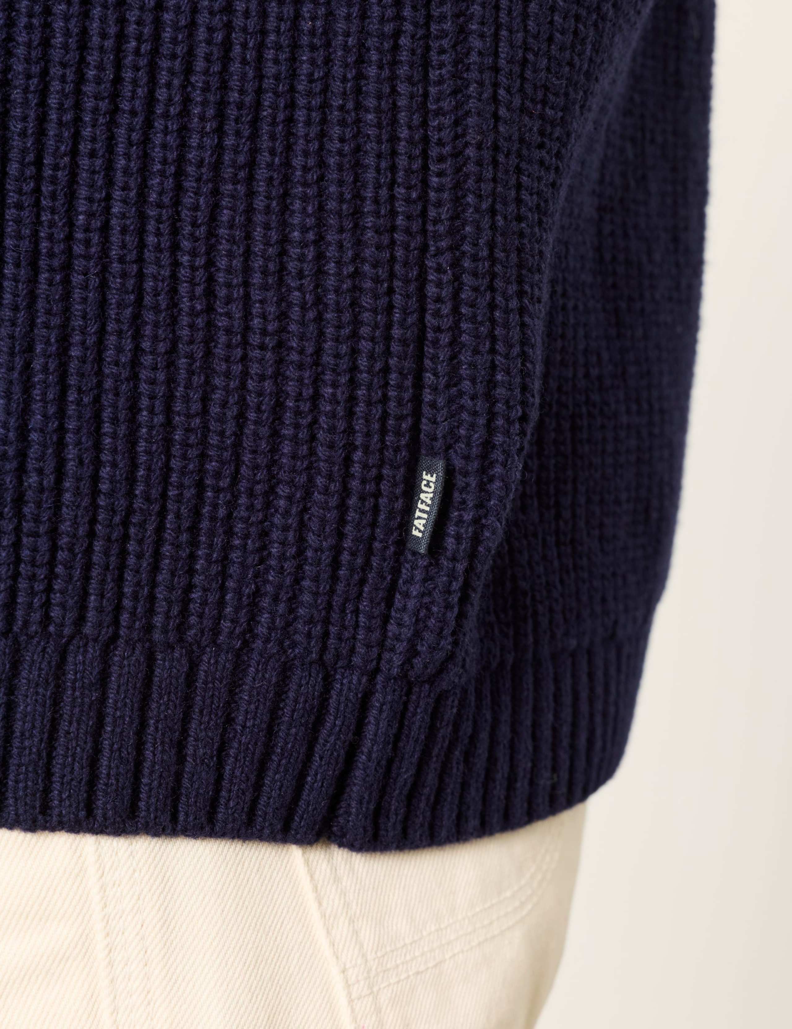 Cotton Rich Shawl Neck Cardigan 5 of 5