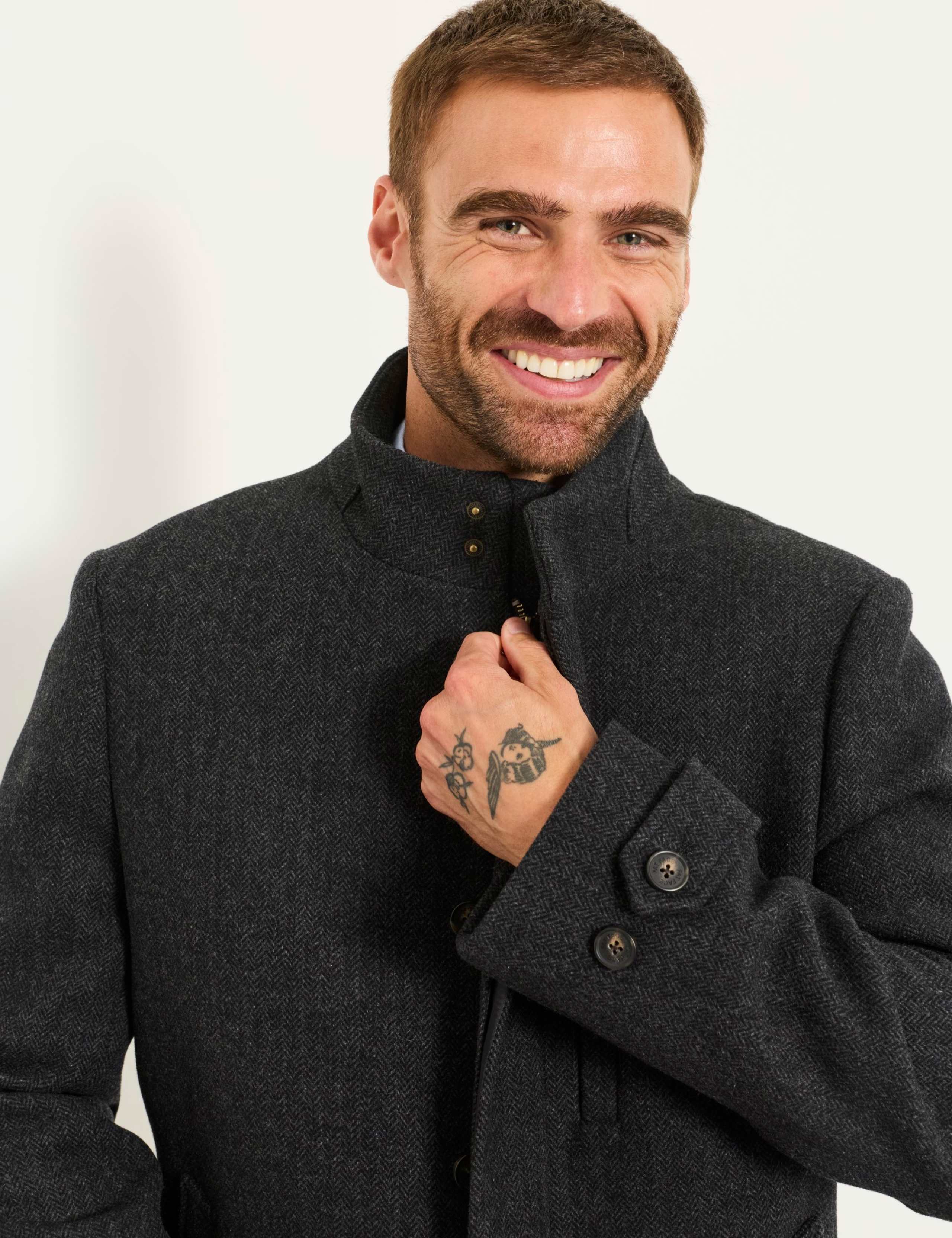 Wool Blend Overcoat 5 of 7