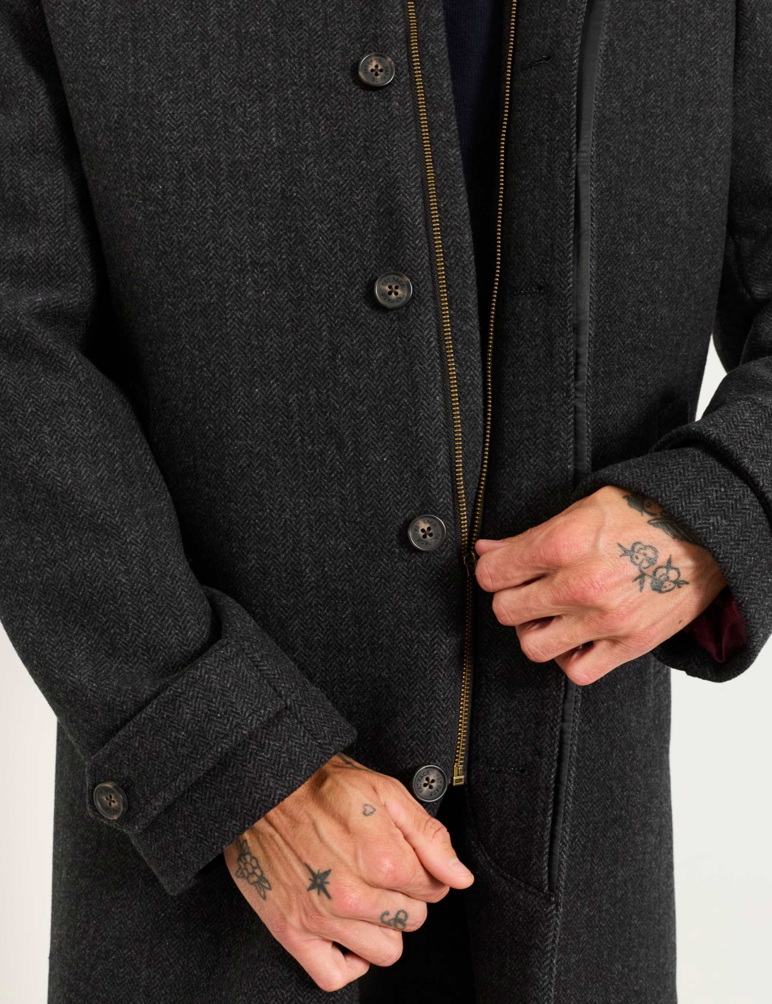 Wool Blend Overcoat 6 of 7