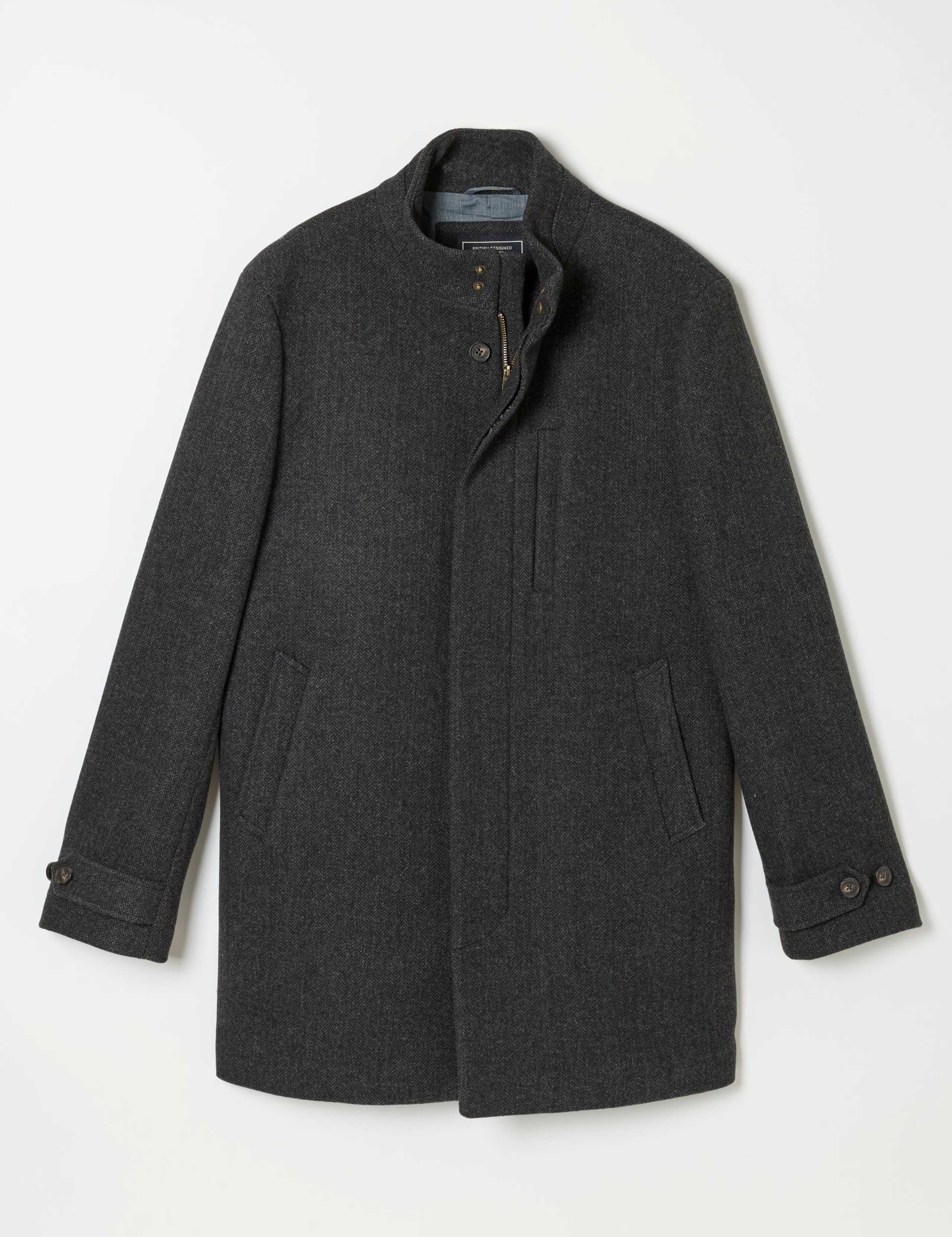Wool Blend Overcoat 2 of 7