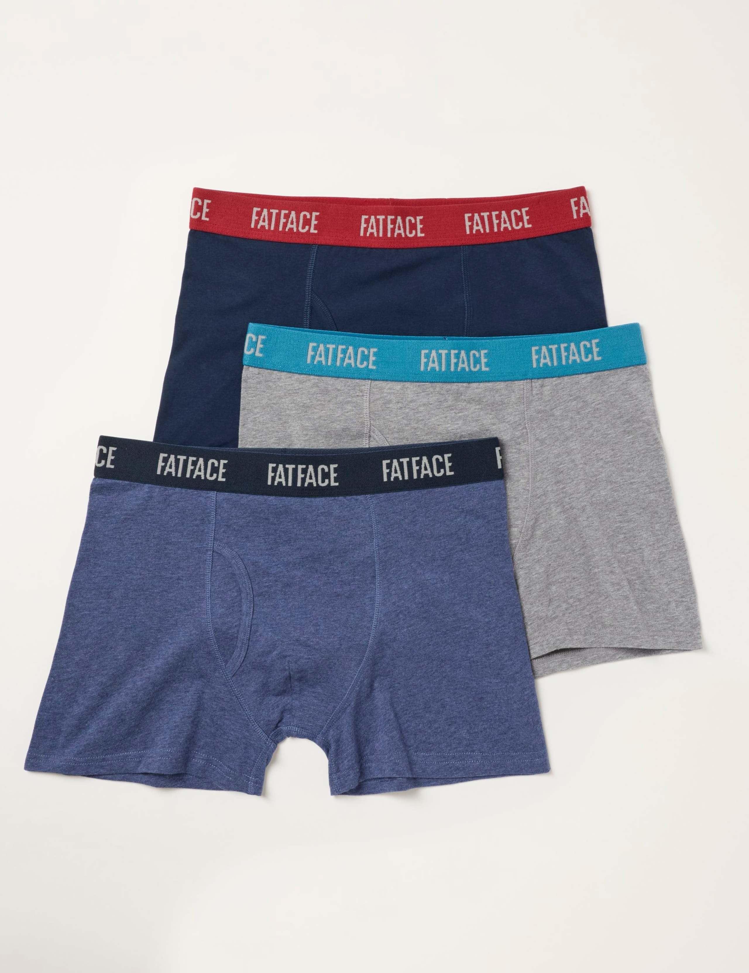 3pk Cotton Stretch Boxers 1 of 2