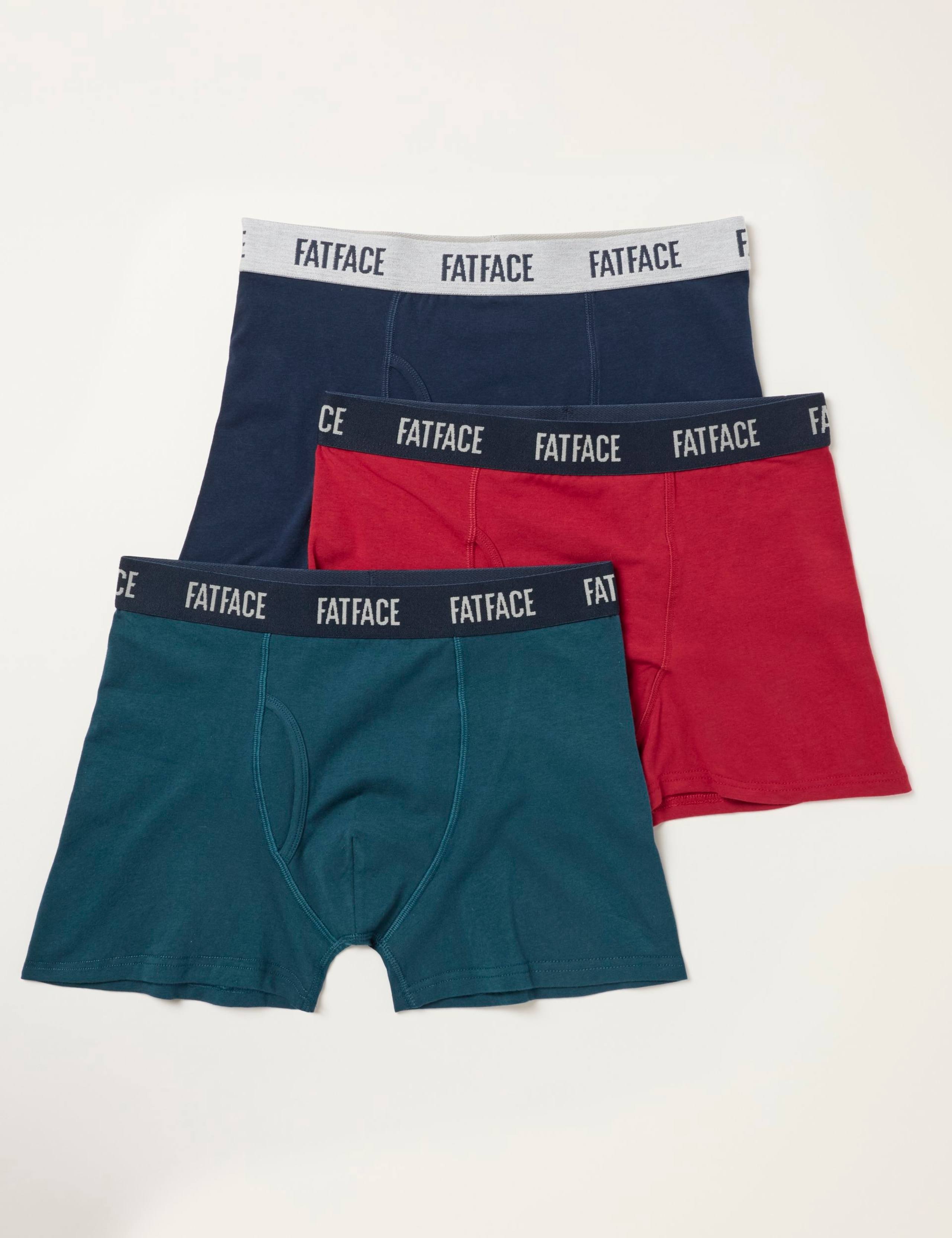 3pk Cotton Stretch Boxers 1 of 2