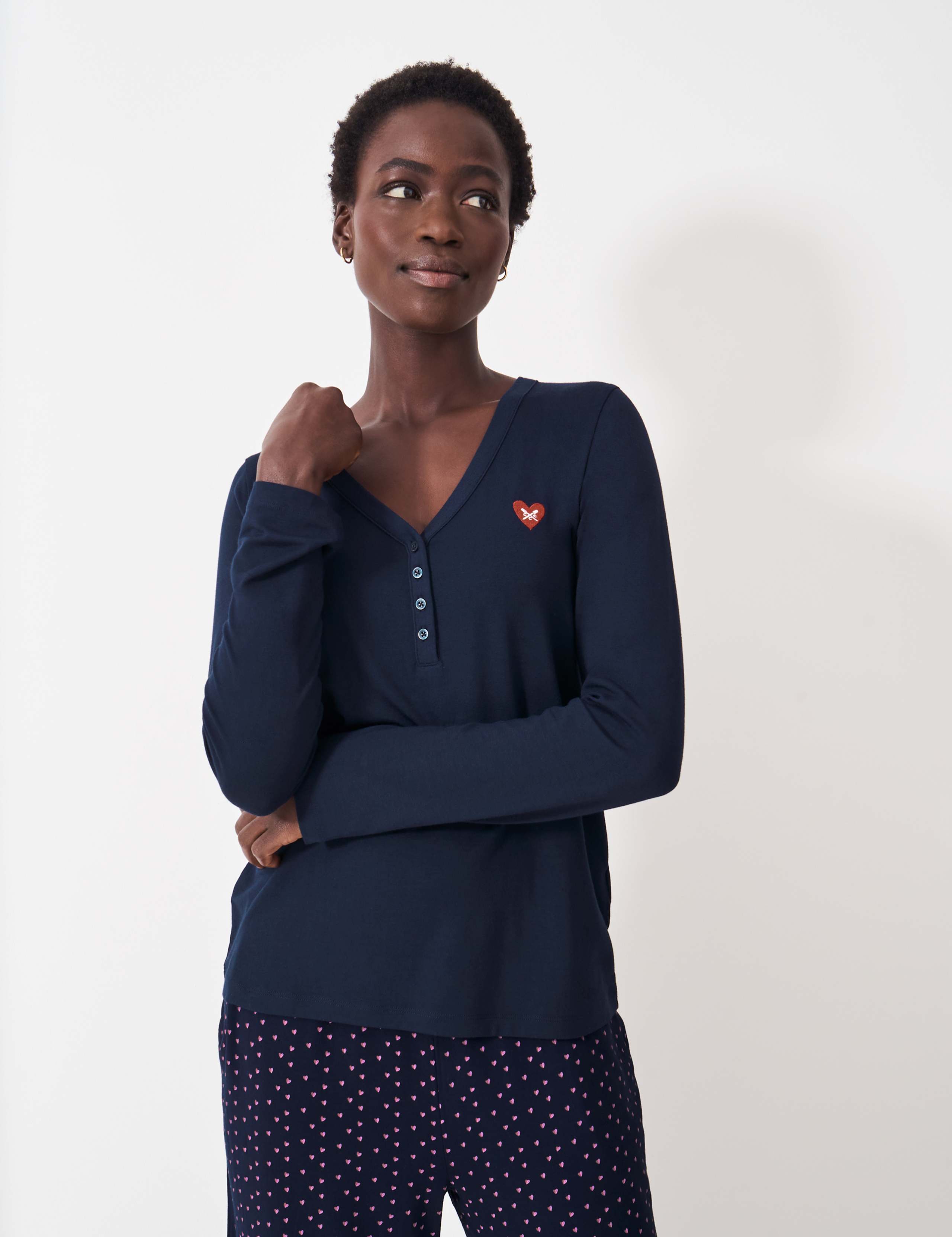 Modal Rich Patterned Pyjama Set 1 of 5
