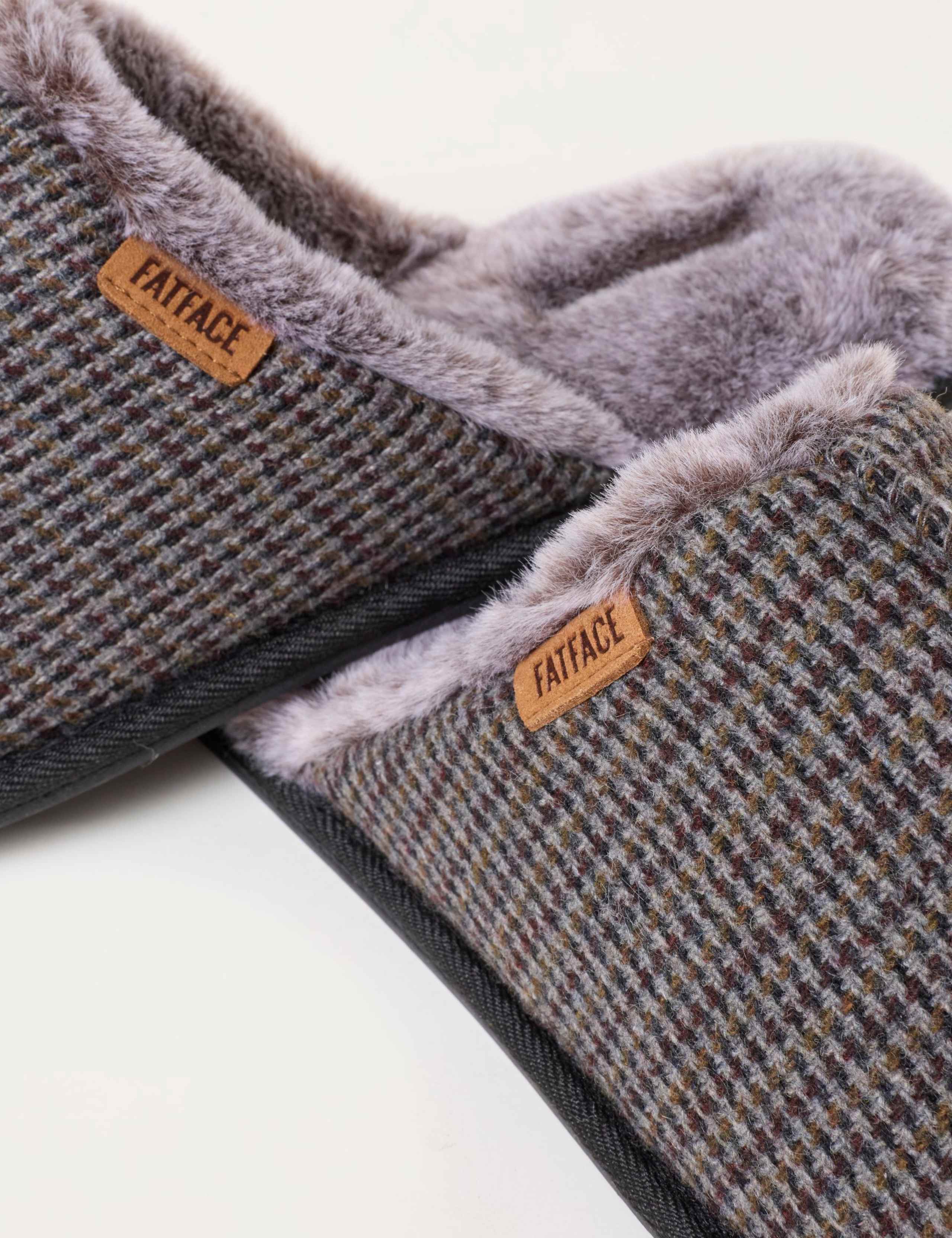 Checked Mule Slippers 3 of 3