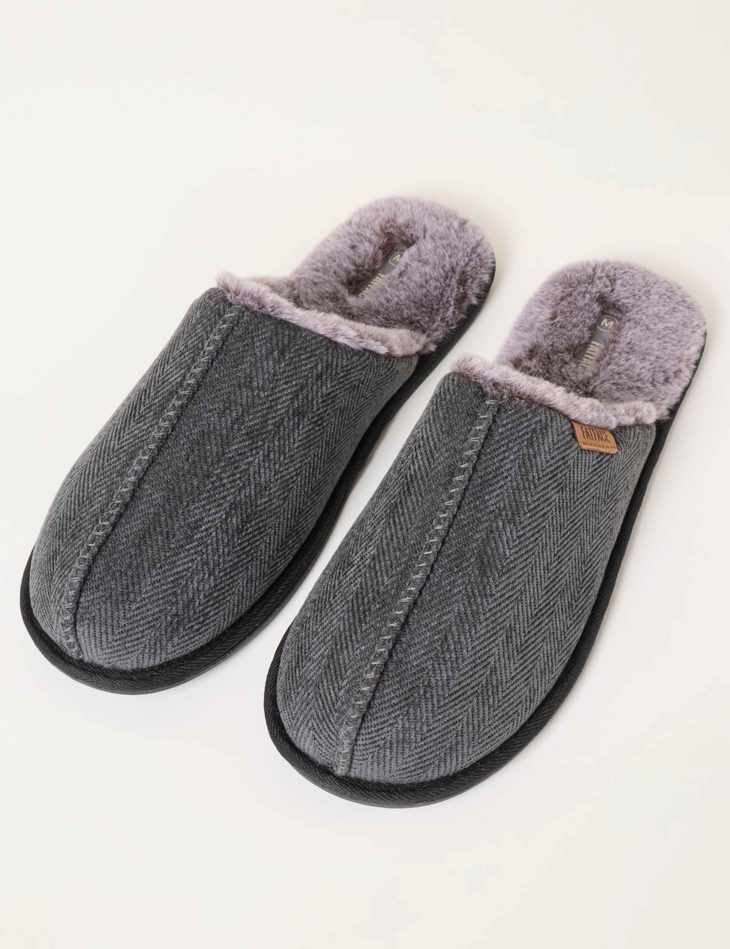 Herringbone Mule Slippers 2 of 3