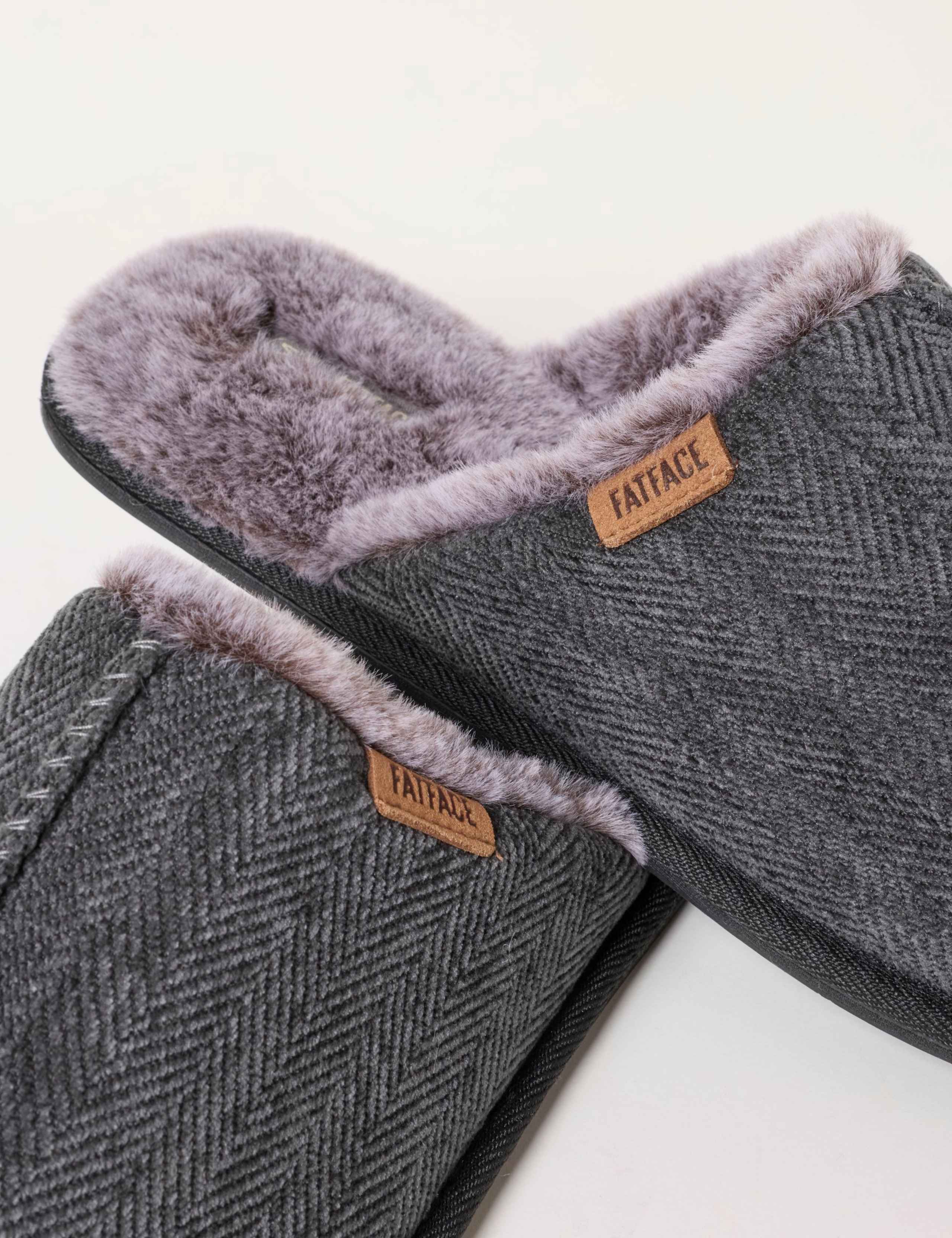 Herringbone Mule Slippers 3 of 3