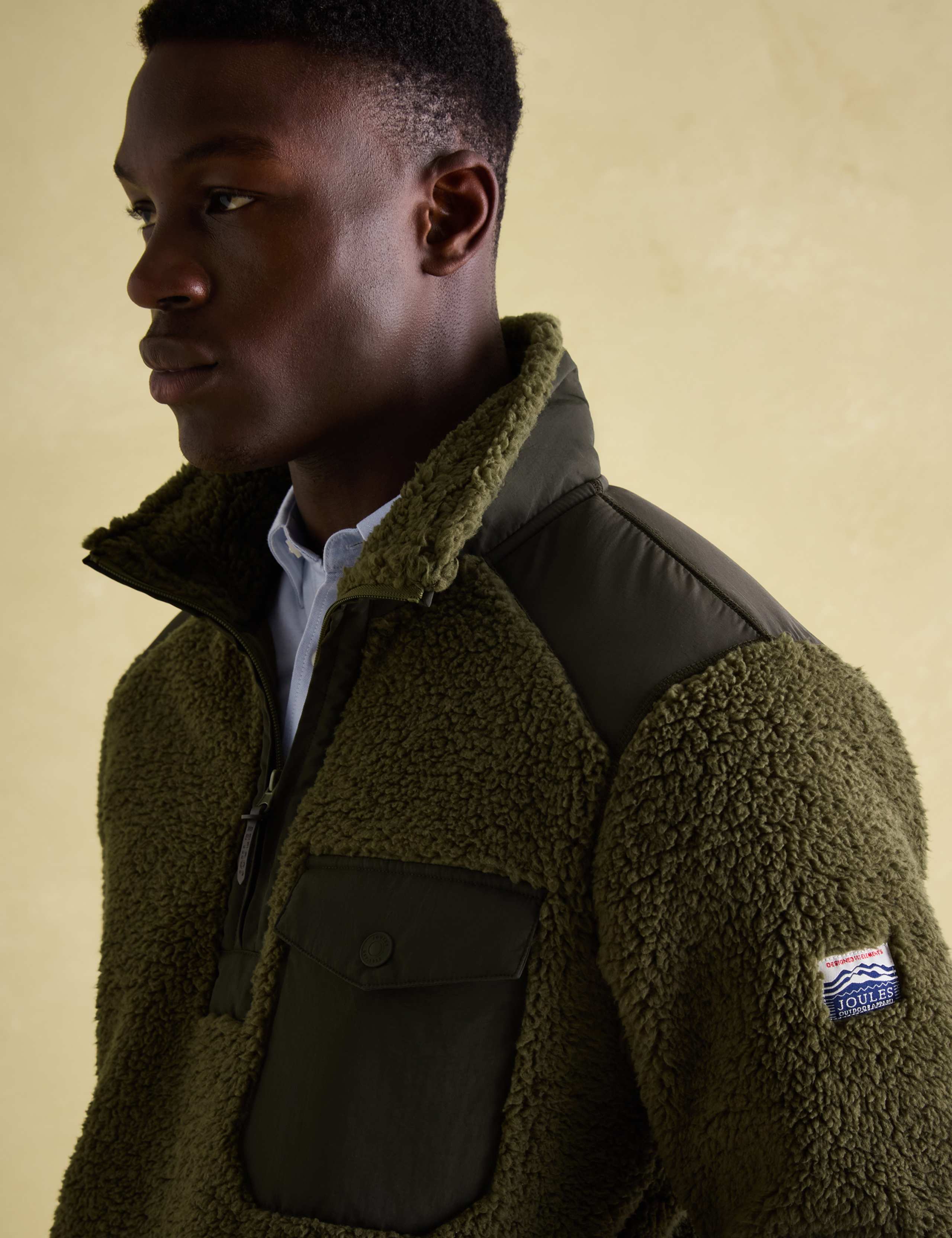 Fleece Textured Half Zip Jumper 3 of 8