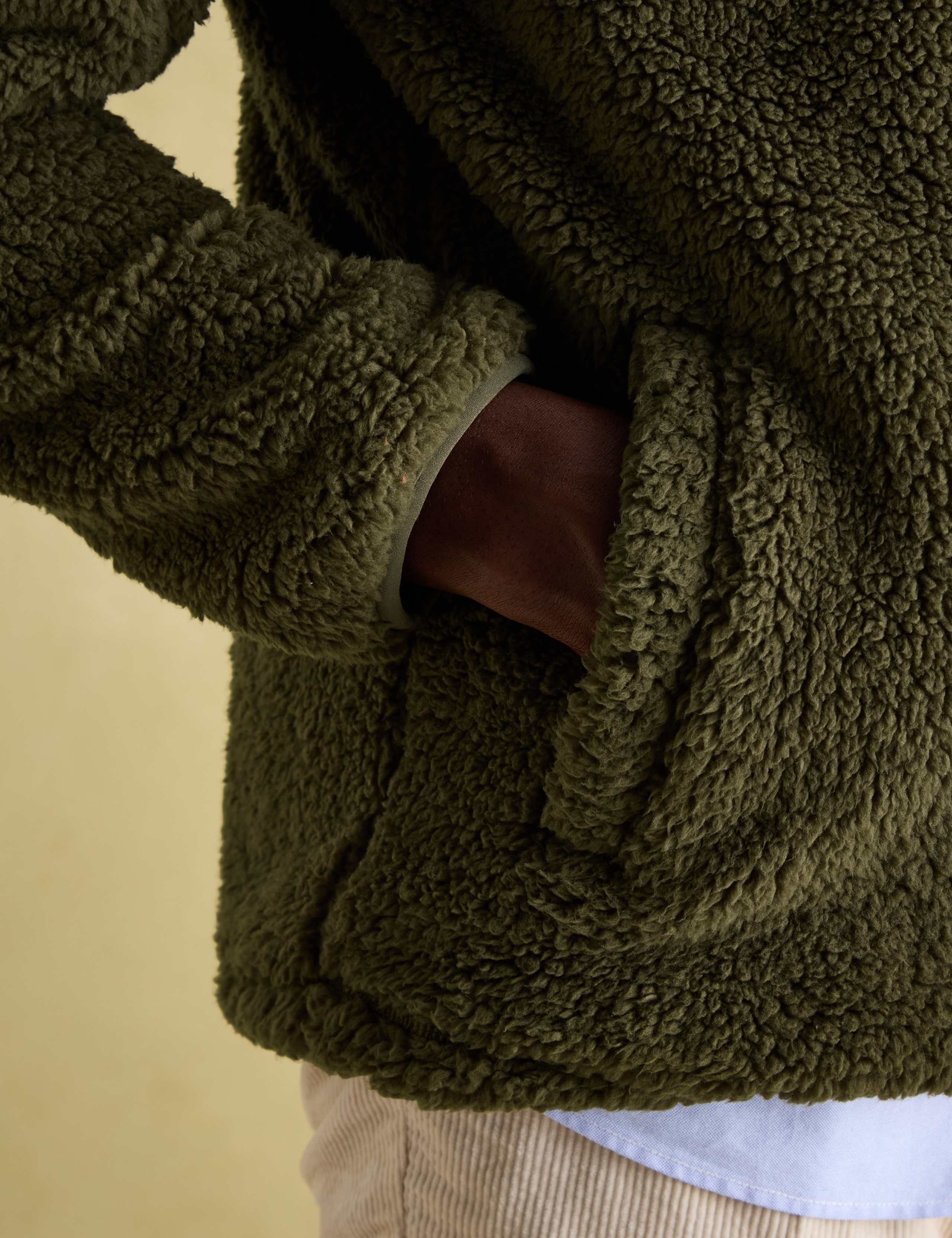 Fleece Textured Half Zip Jumper 4 of 8