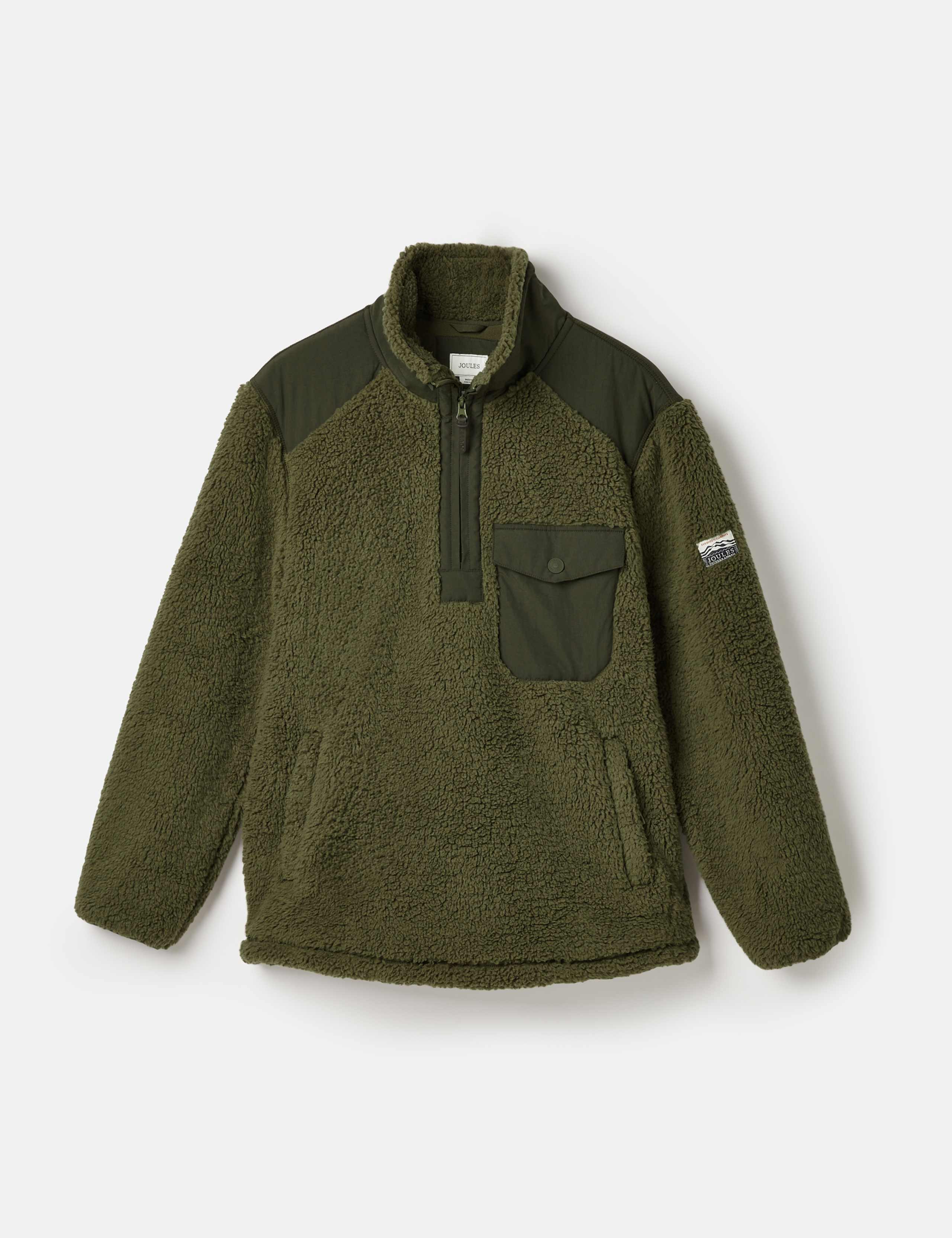 Fleece Textured Half Zip Jumper 2 of 8