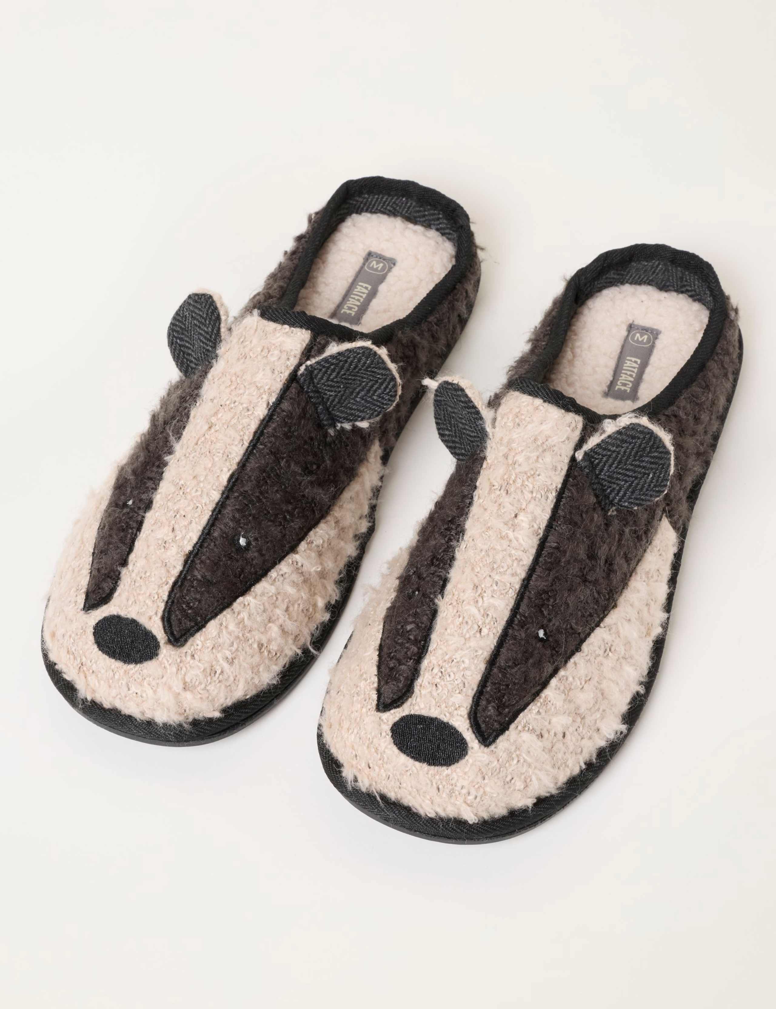 Badger Novelty Mule Slippers 2 of 3