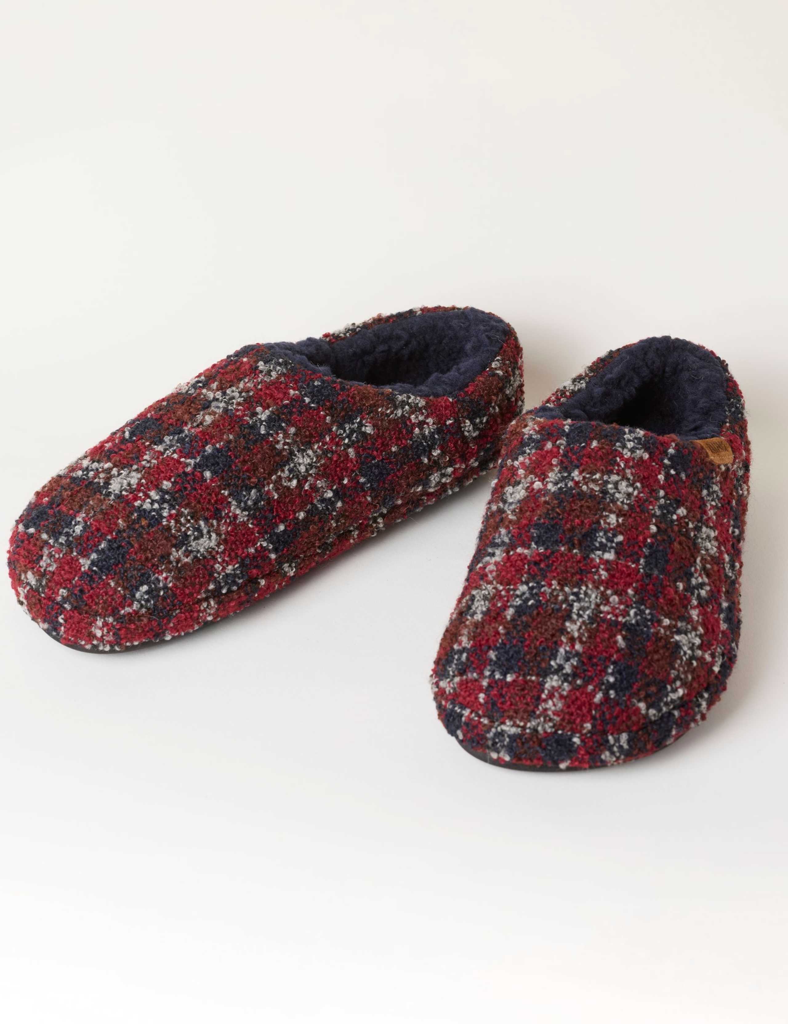 Checked Mule Slippers 2 of 3