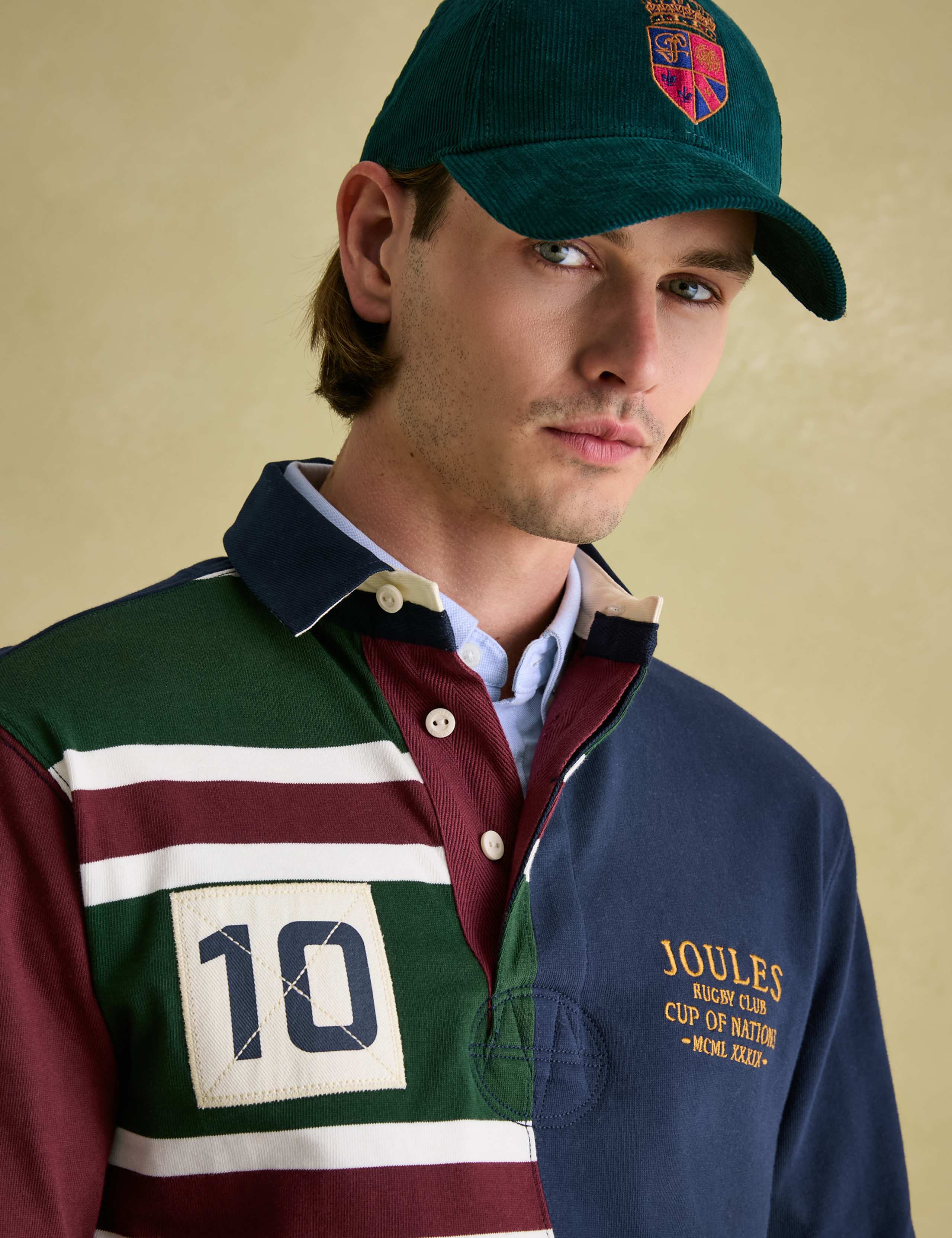 Pure Cotton Colour Block Rugby Shirt 4 of 7