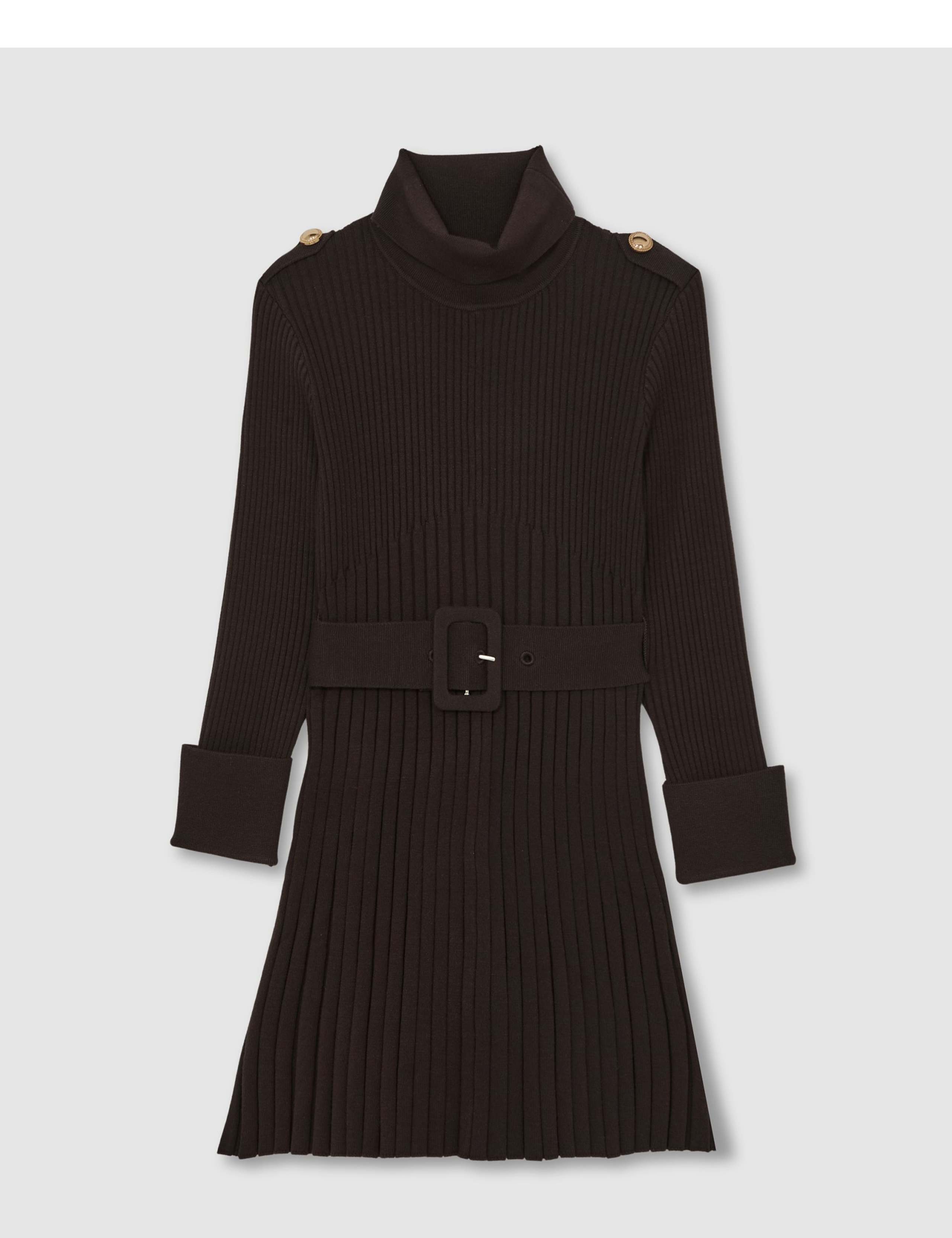 Ribbed Knitted Dress (3-14 Yrs) 2 of 4