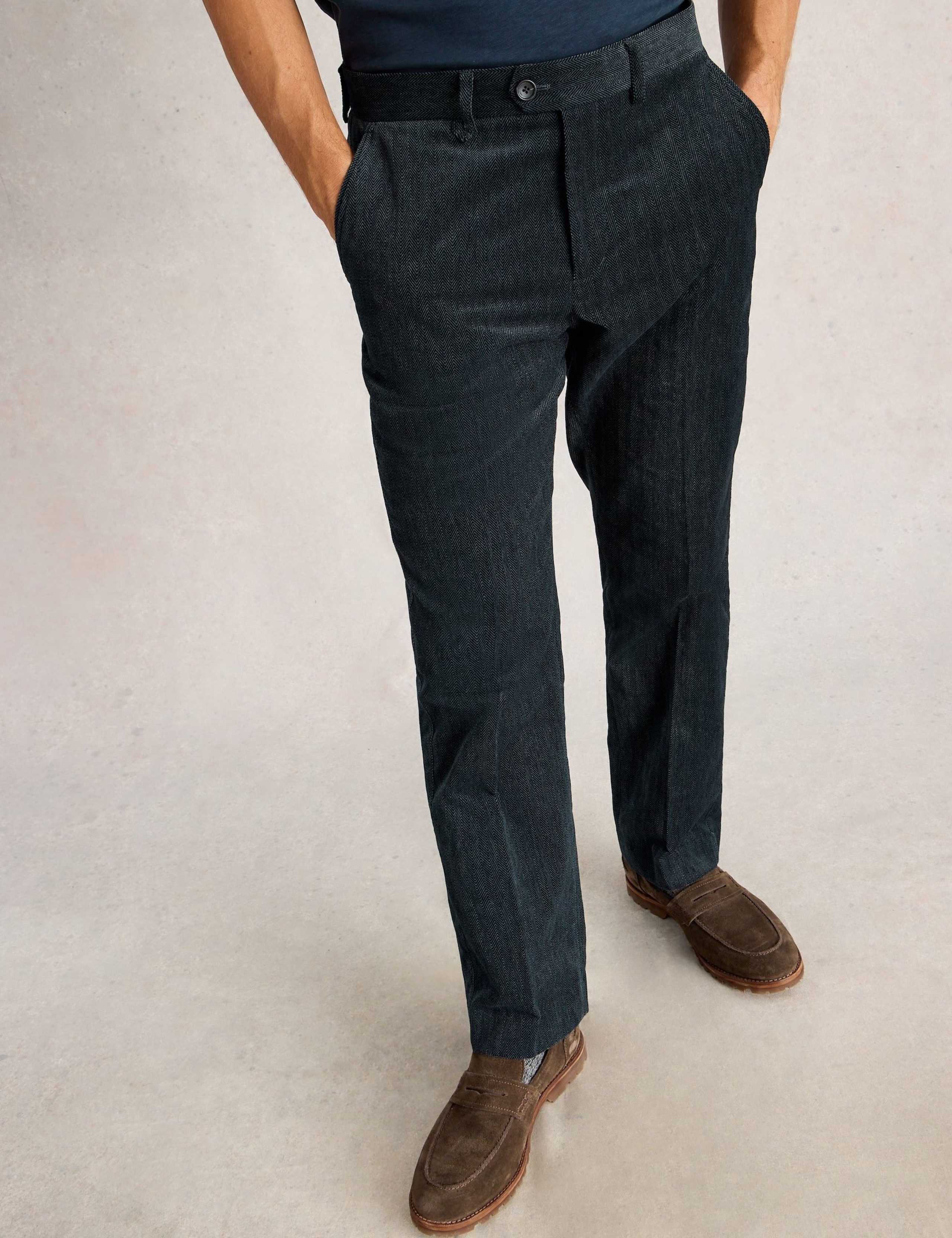 Regular Fit Pure Cotton Trousers 3 of 6