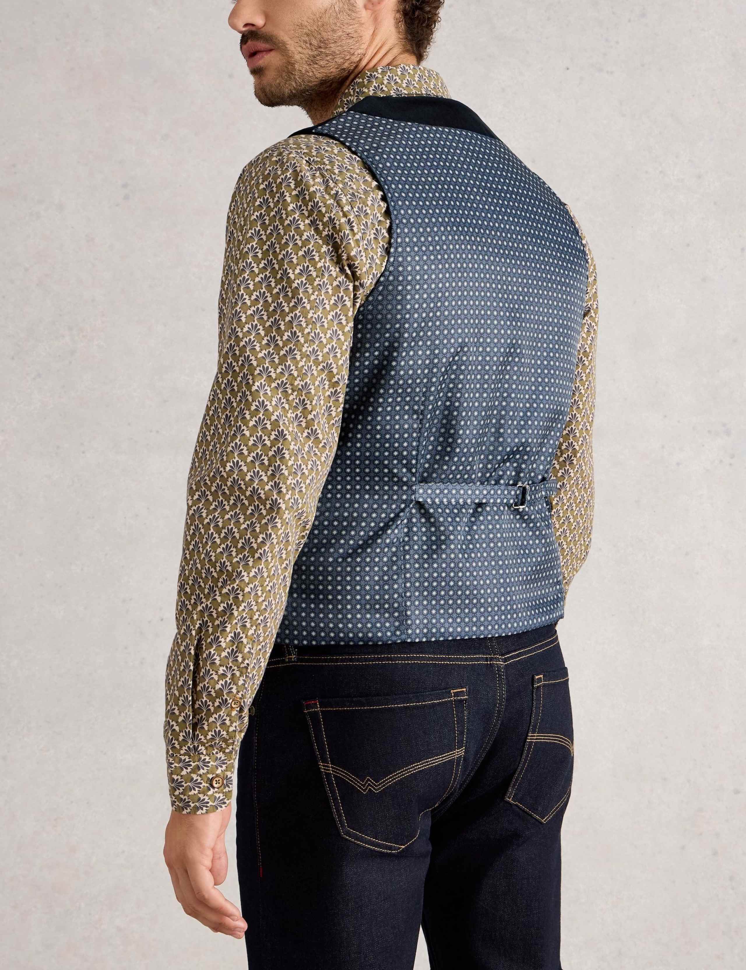 Regular Fit Velvet Waistcoat 5 of 6
