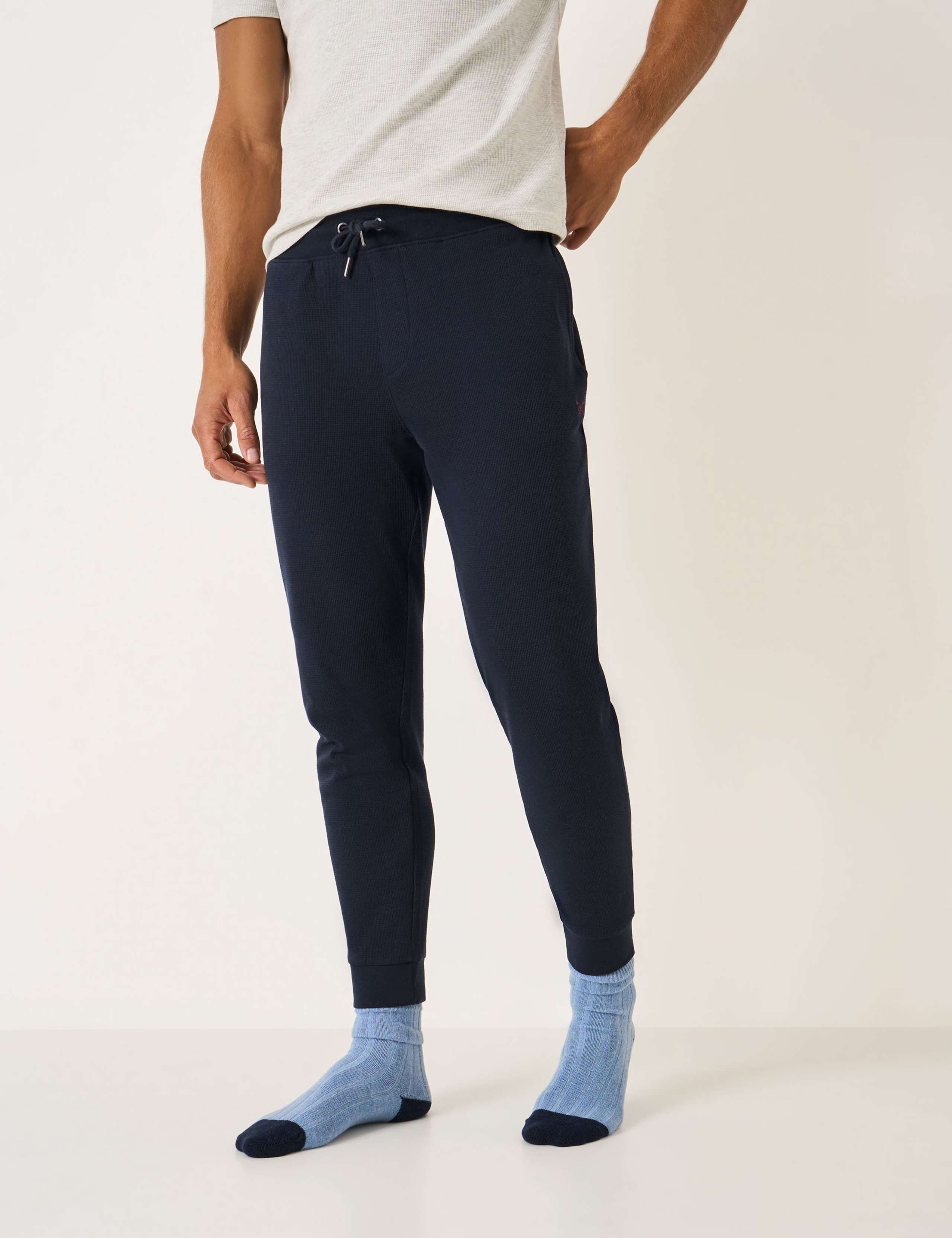 Cotton Rich Waffle Loungewear Bottoms 3 of 5