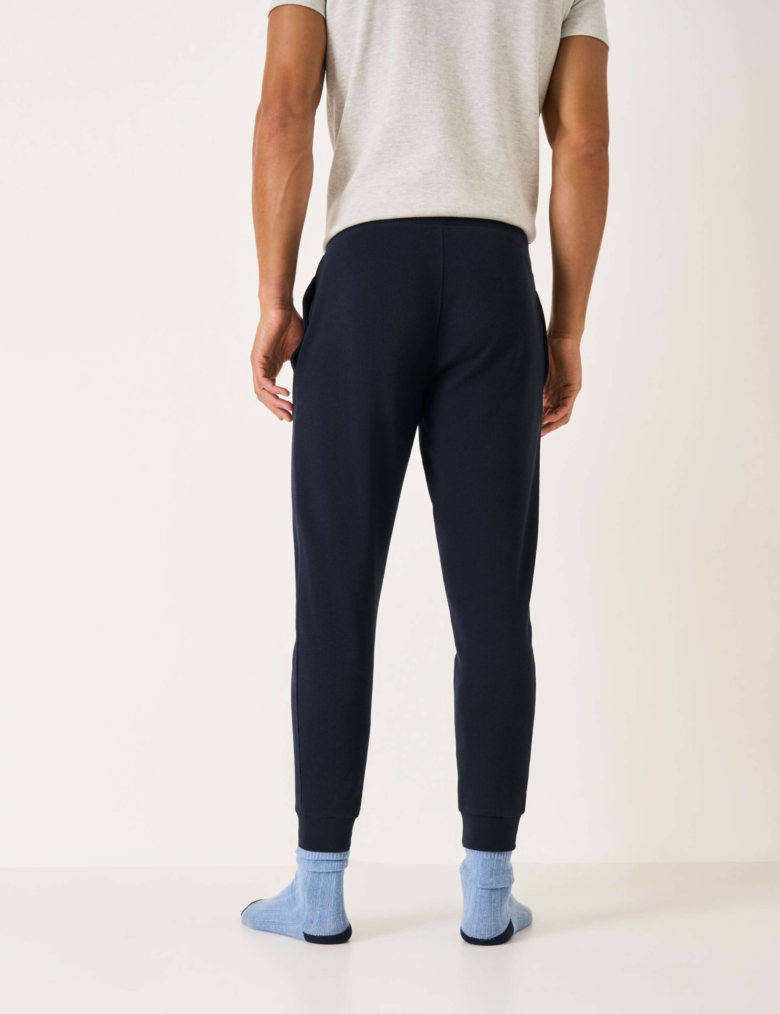 Cotton Rich Waffle Loungewear Bottoms 4 of 5