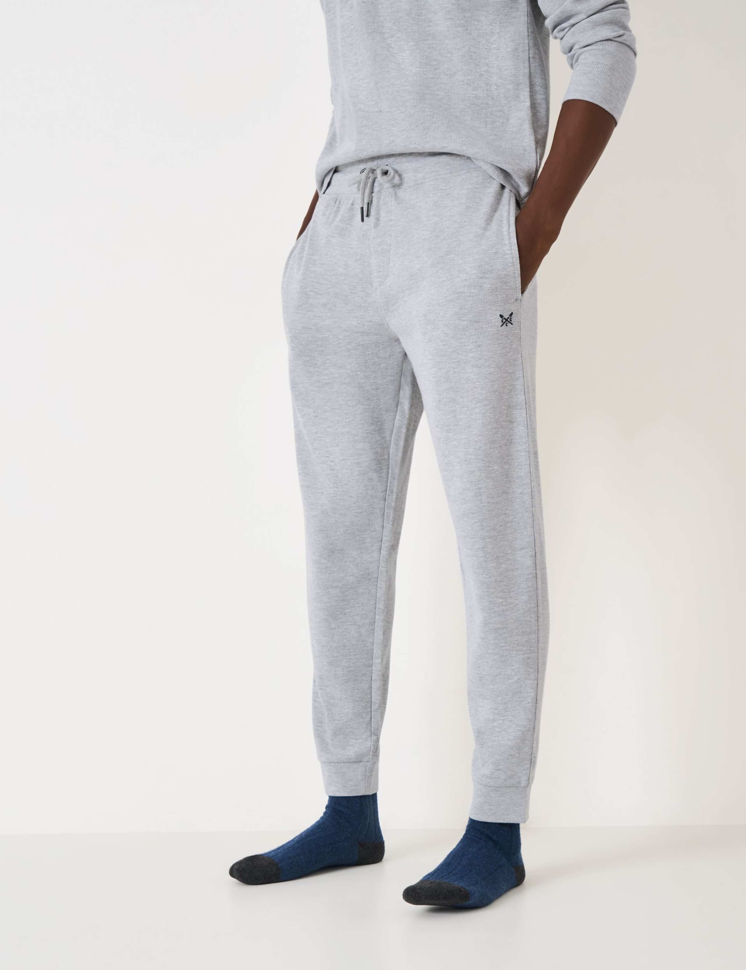 Cotton Rich Waffle Loungewear Bottoms 3 of 5