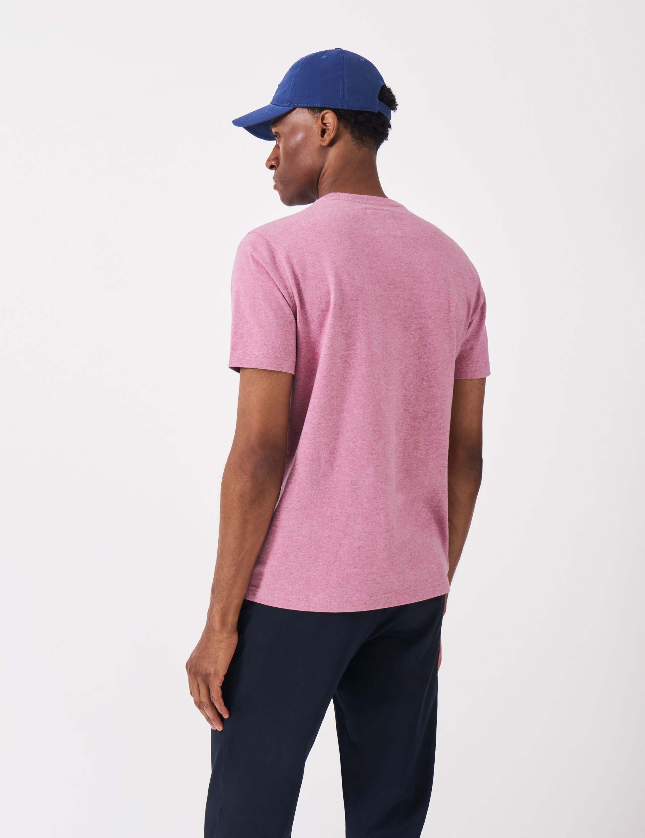 Pure Cotton Crew Neck T-Shirt 4 of 5
