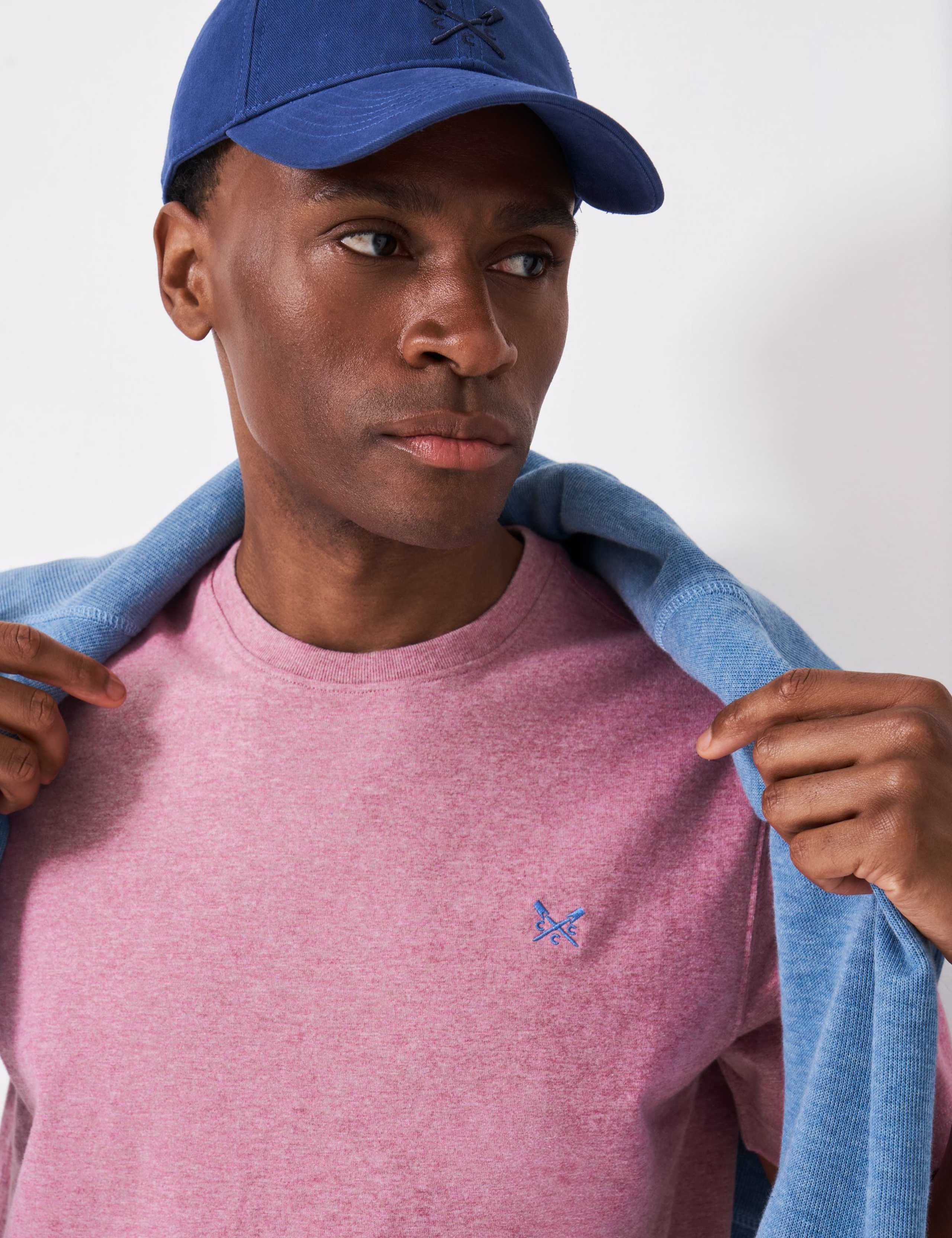 Pure Cotton Crew Neck T-Shirt 5 of 5