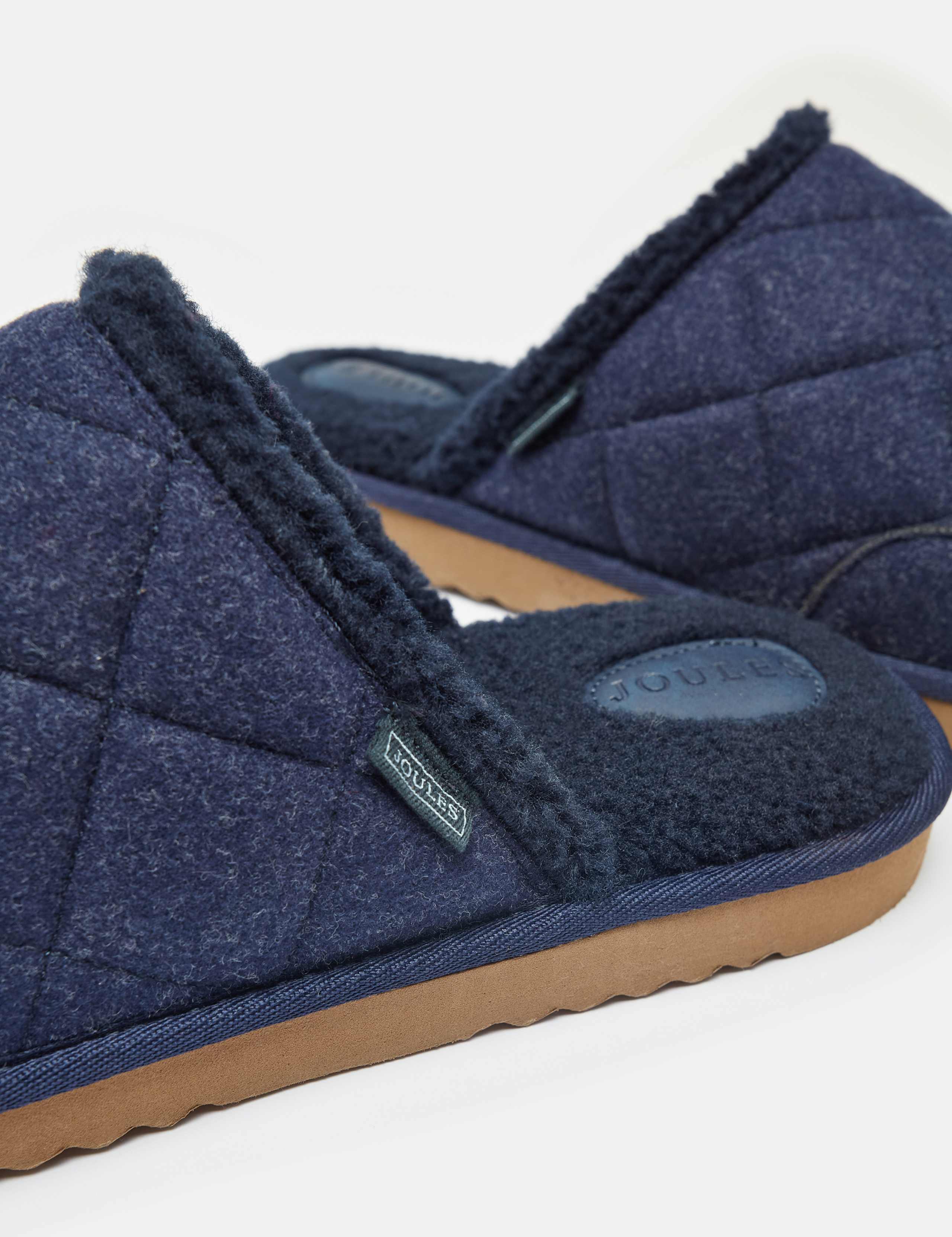 Quilted Fleece Lined Slippers 5 of 7