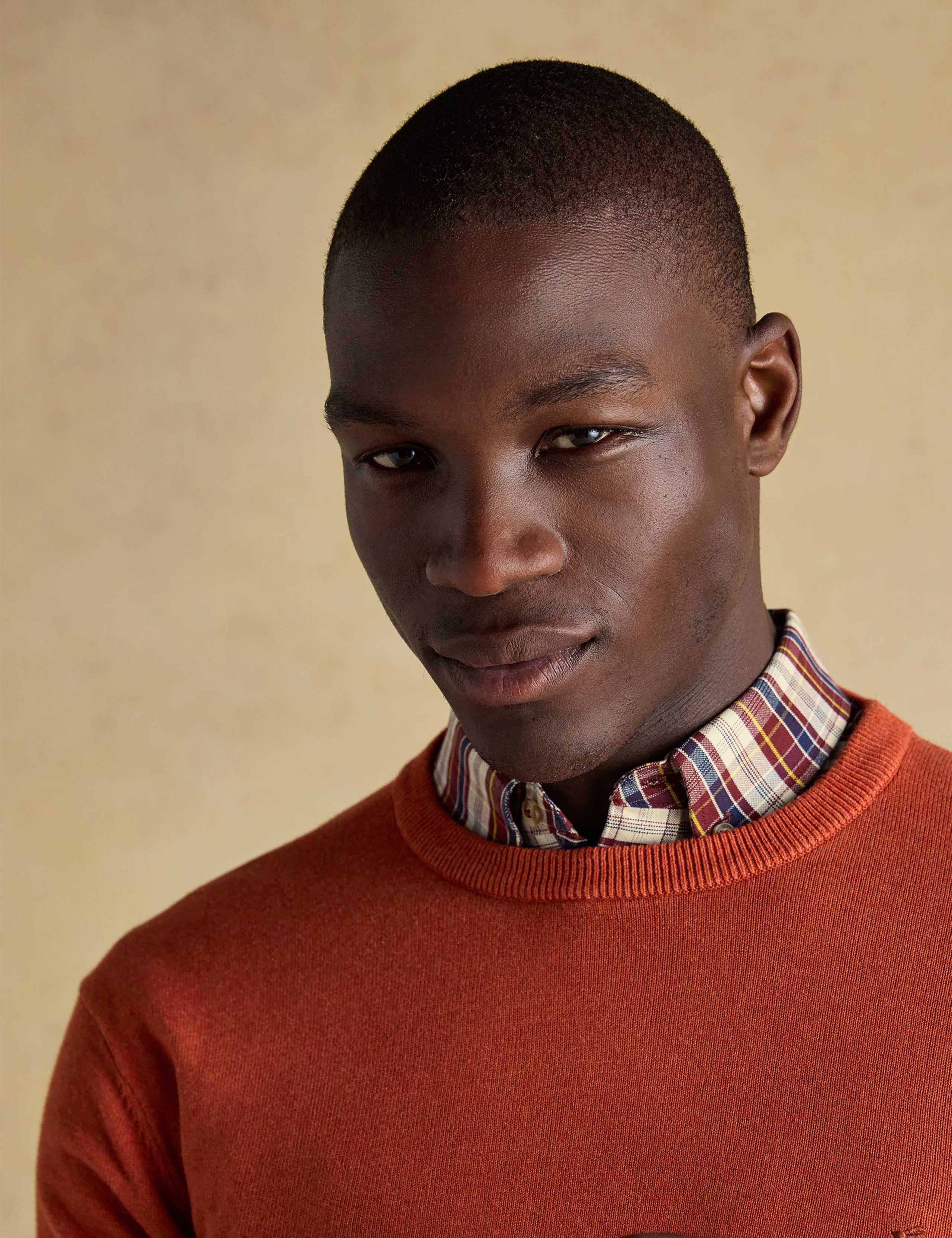 Pure Cotton Crew Neck Jumper 6 of 7
