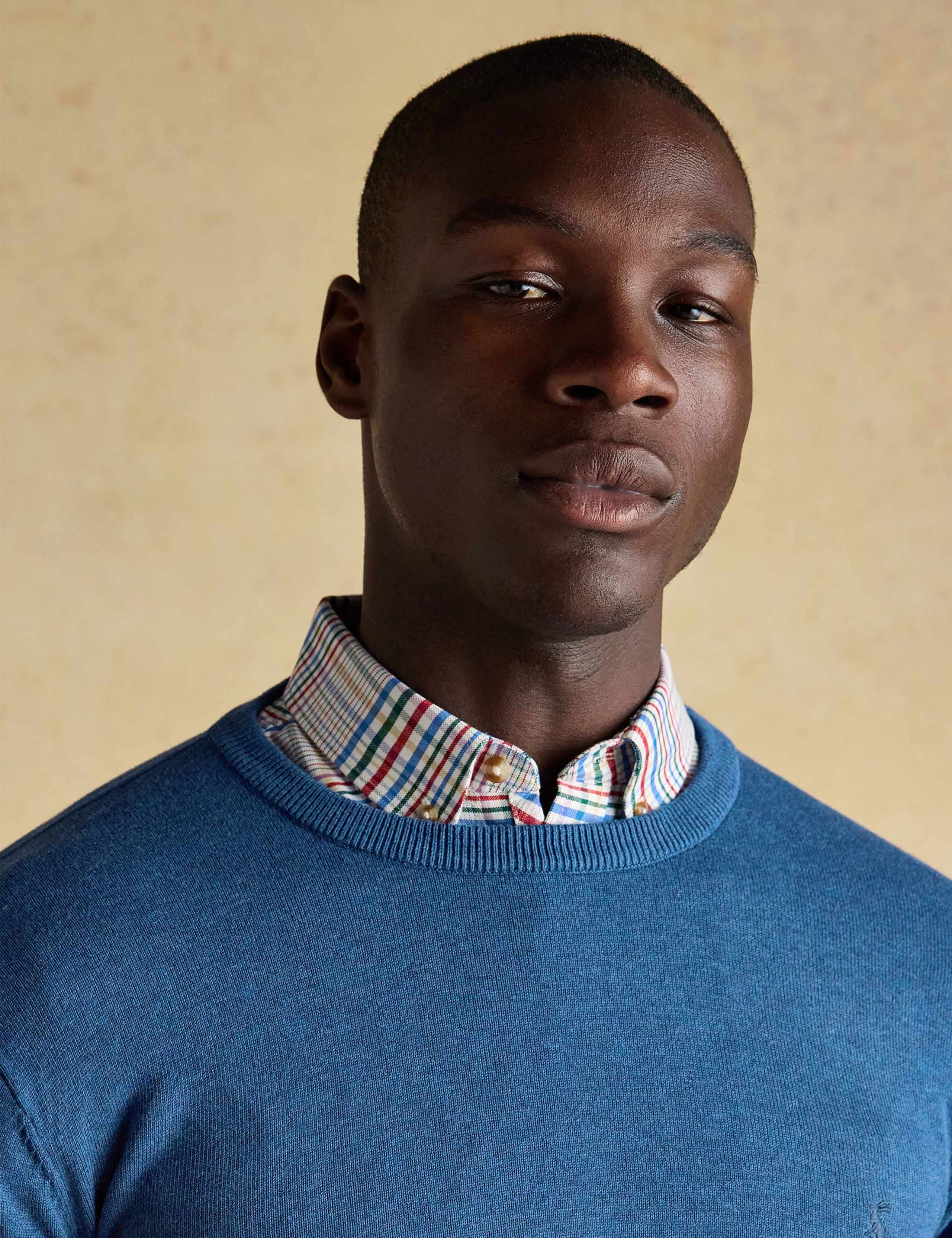Pure Cotton Crew Neck Jumper 6 of 6
