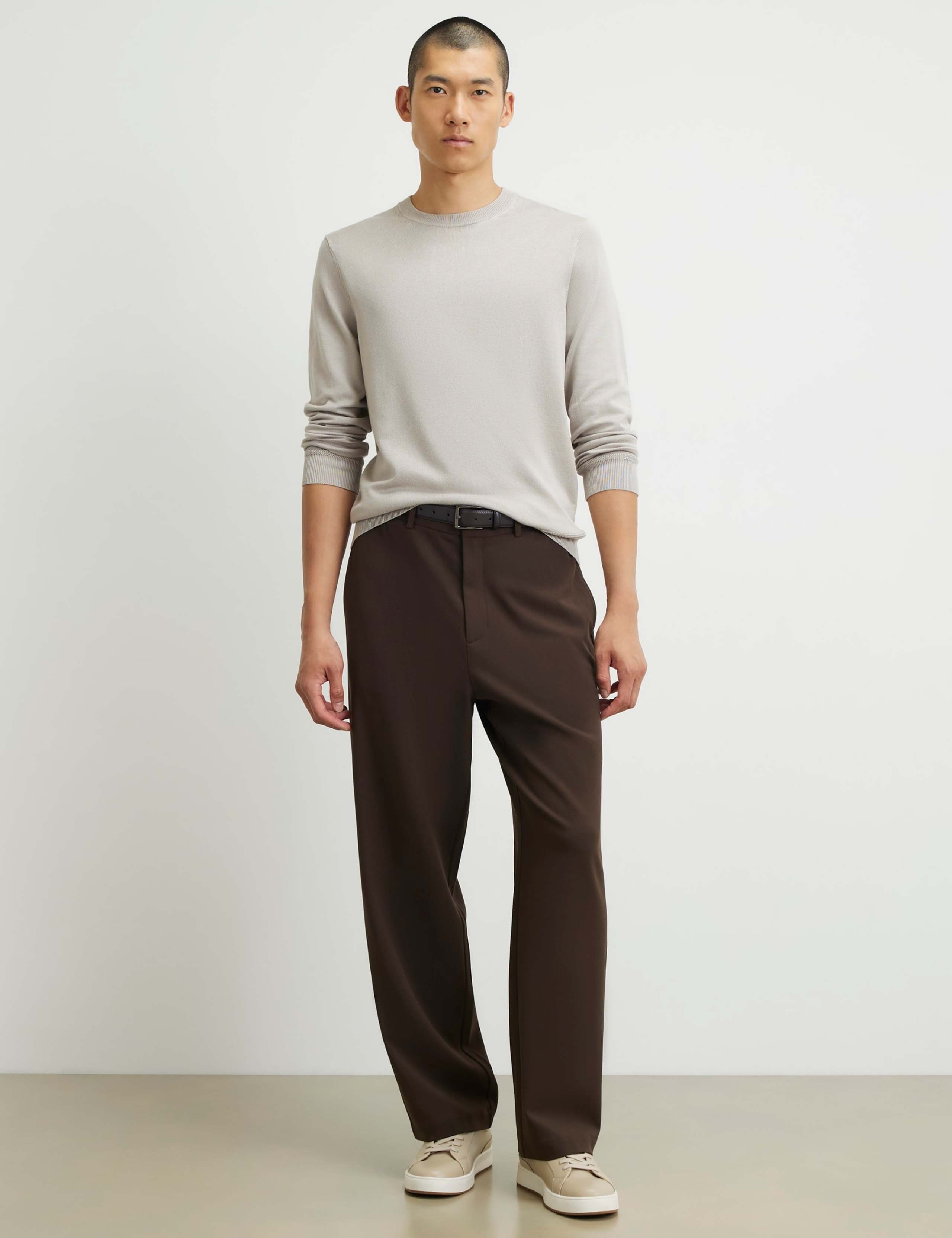 Slim Fit Crew Neck Jumper 3 of 6