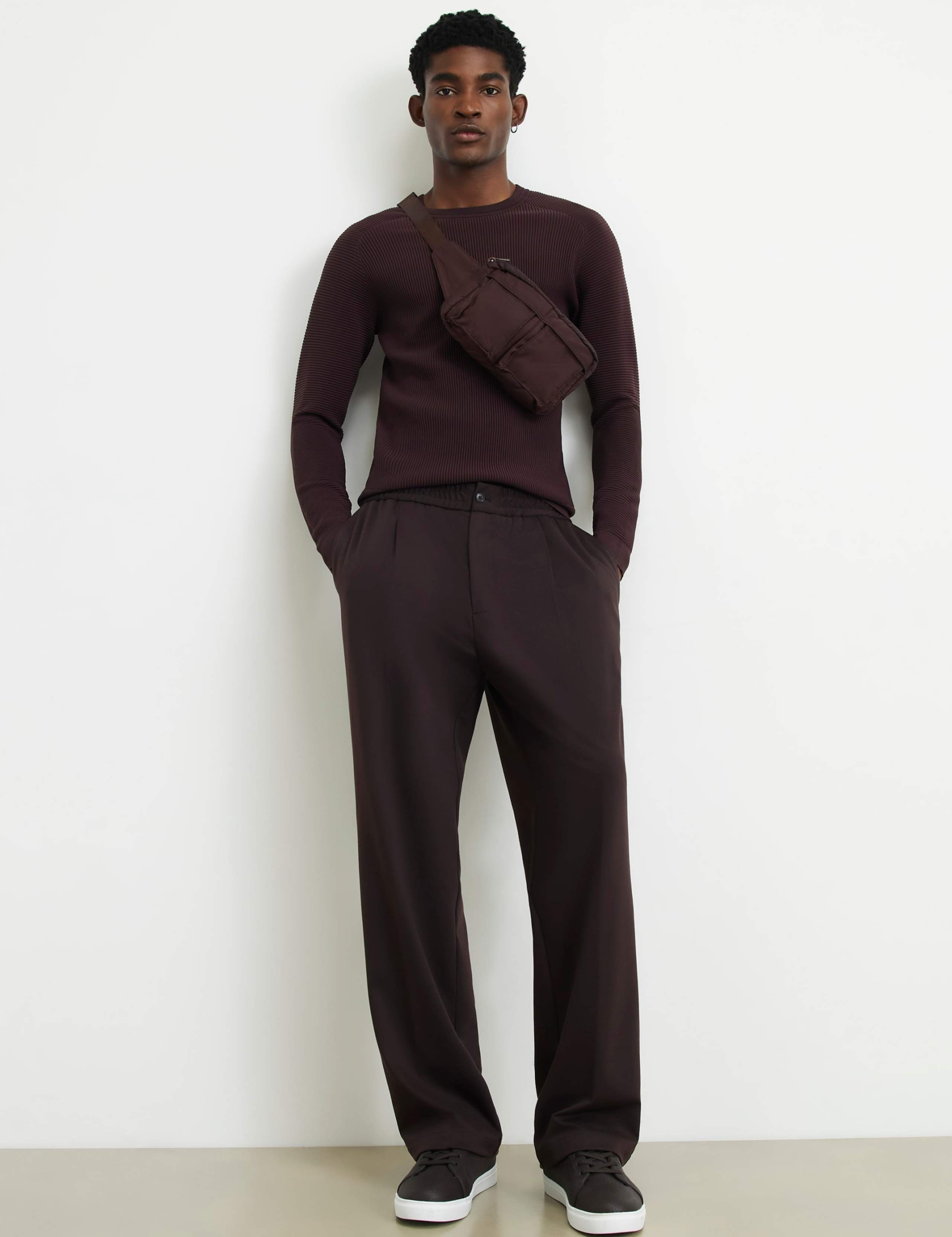 Ribbed Ottoman Crew Neck Jumper 2 of 6