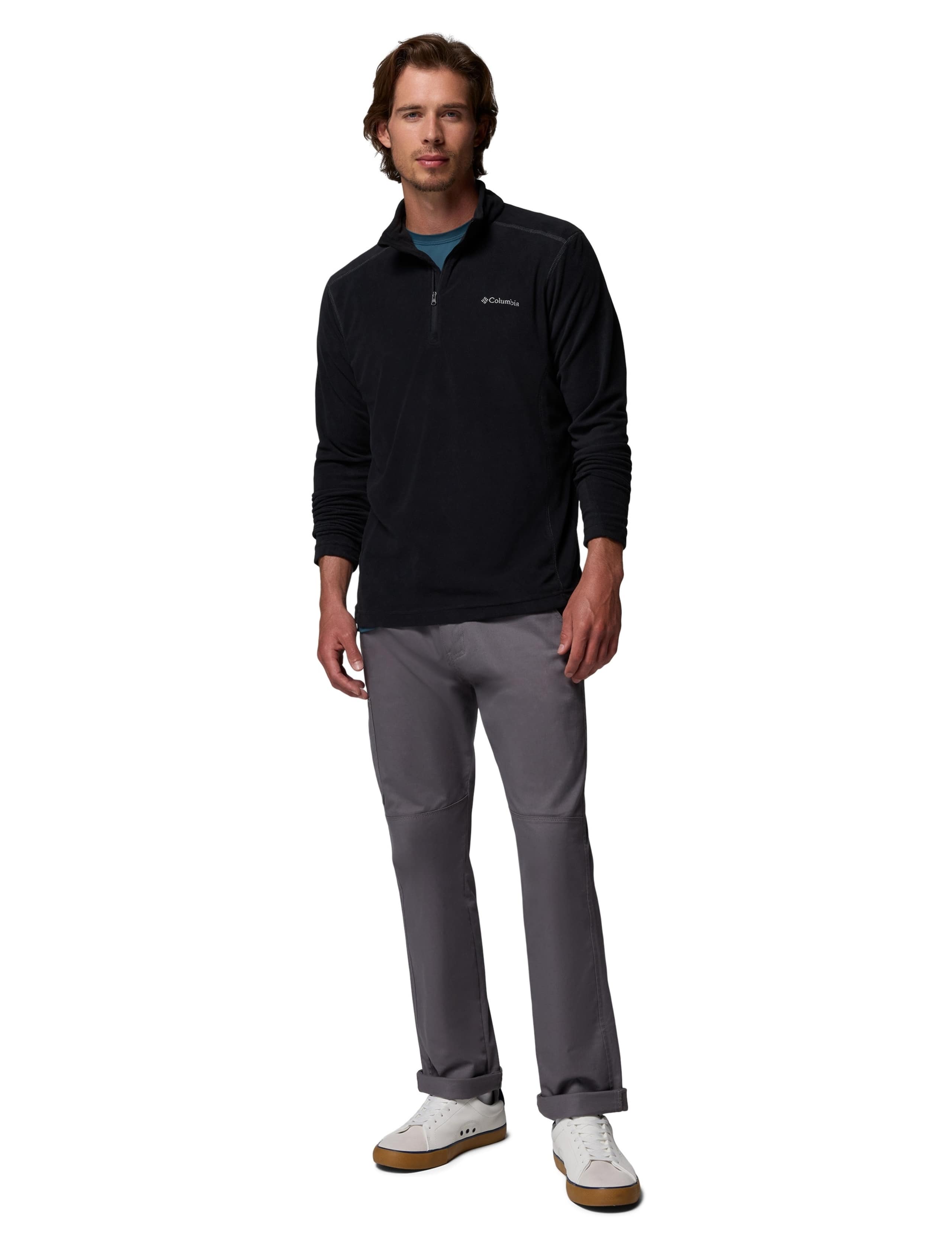 Klamath Range II Funnel Neck Half Zip Fleece by Columbia at M&S