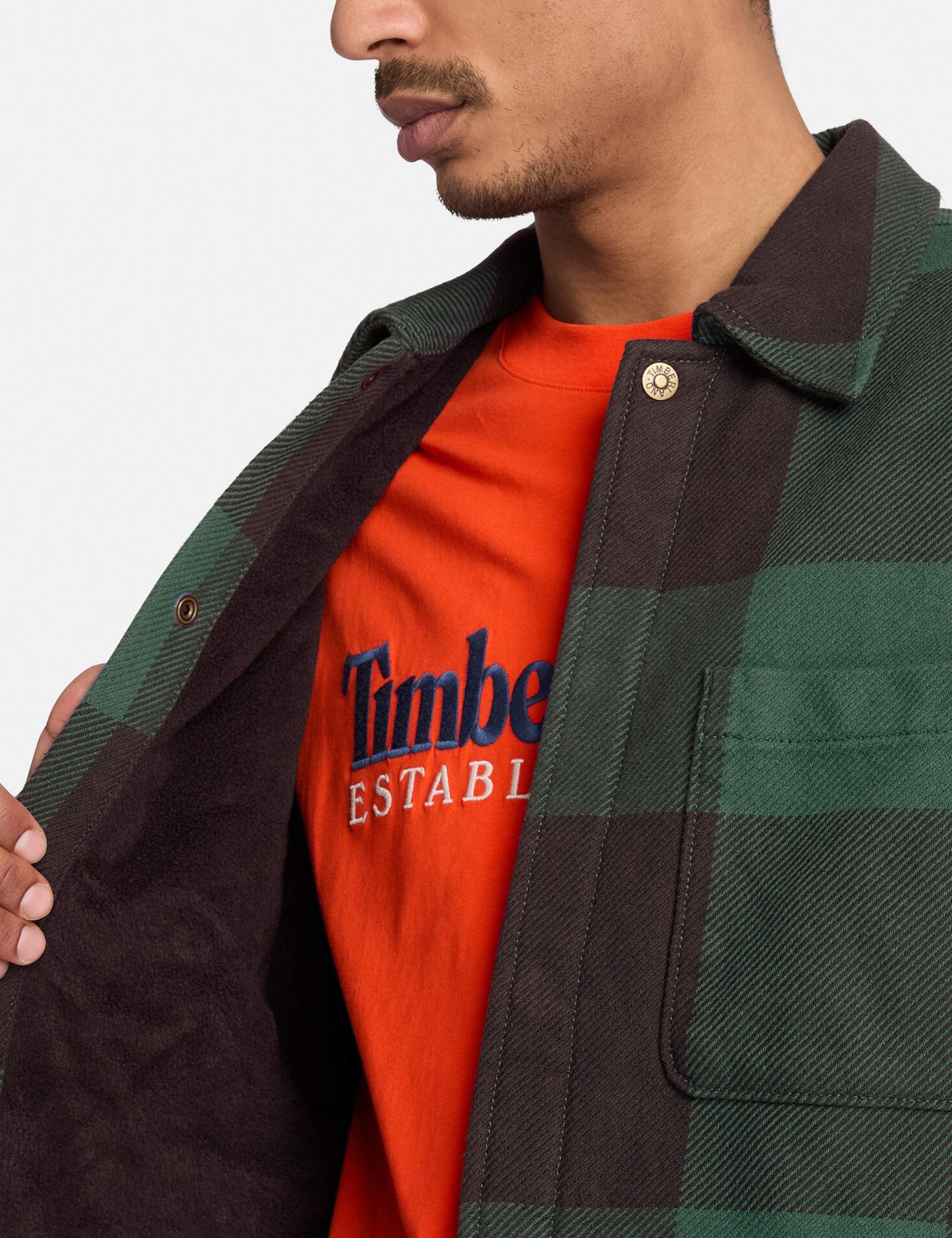 Fleece Lined Checked Overshirt 5 of 5