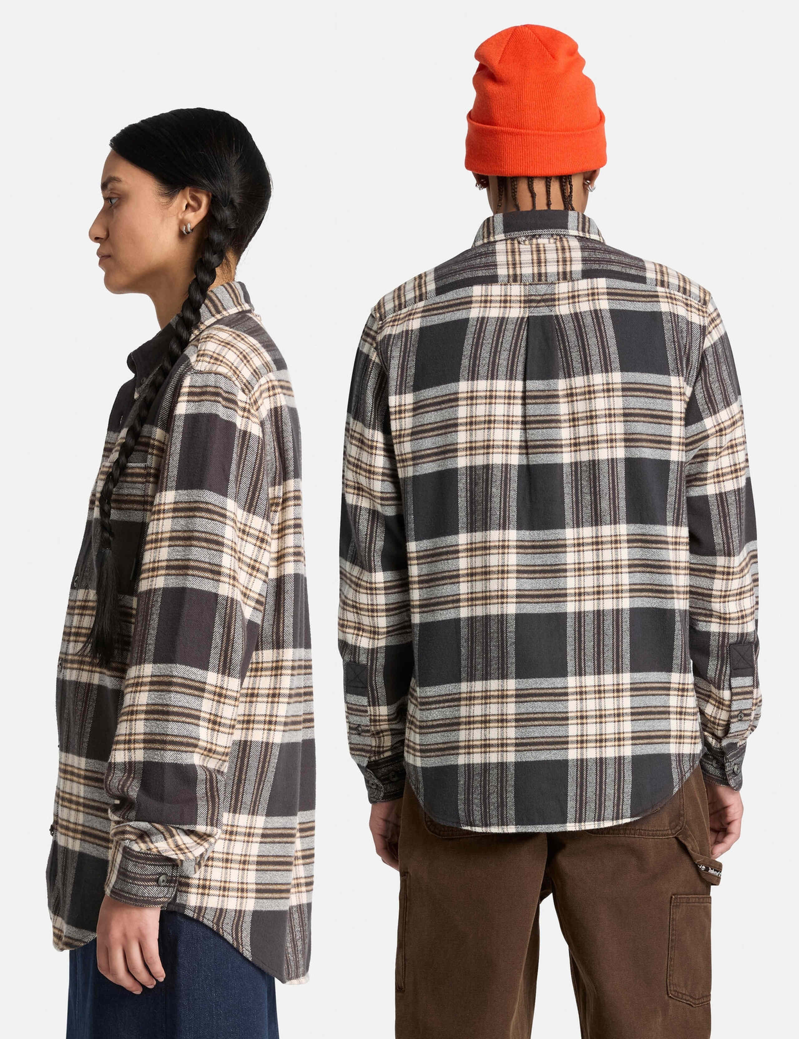 Regular Fit House Check Flannel Shirt 4 of 5