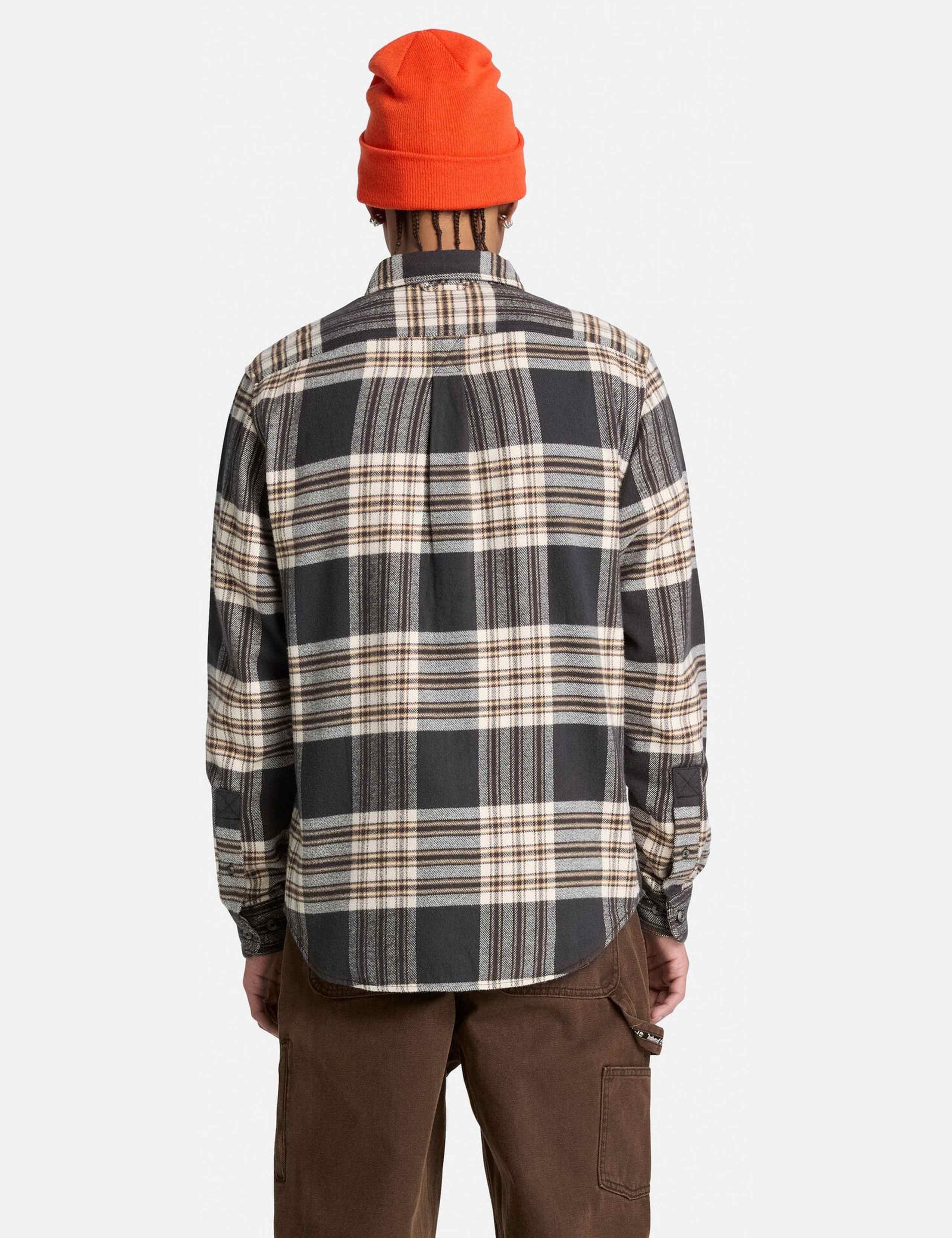 Regular Fit House Check Flannel Shirt 5 of 5