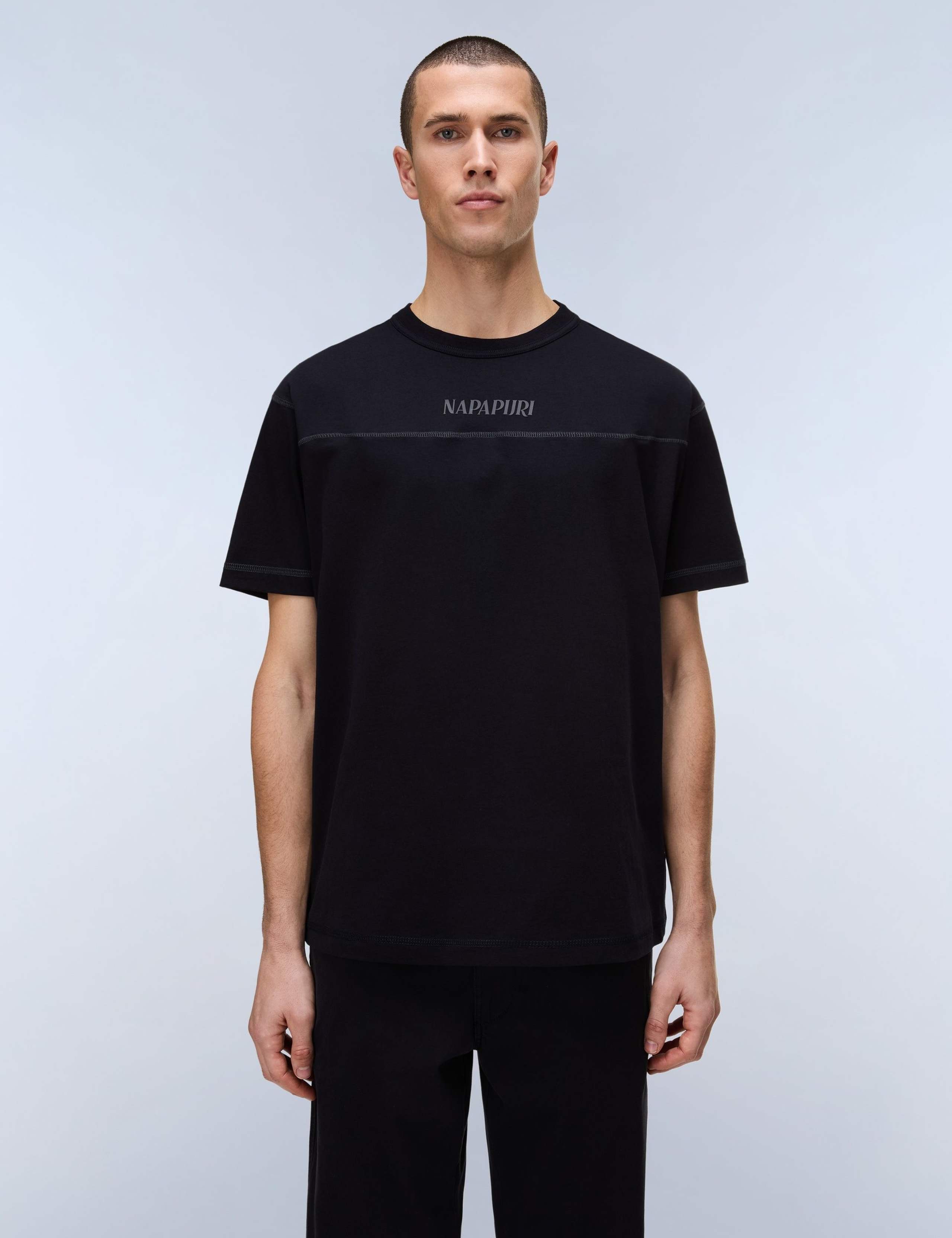 Umbra Pure Cotton Crew Neck T-Shirt 1 of 5