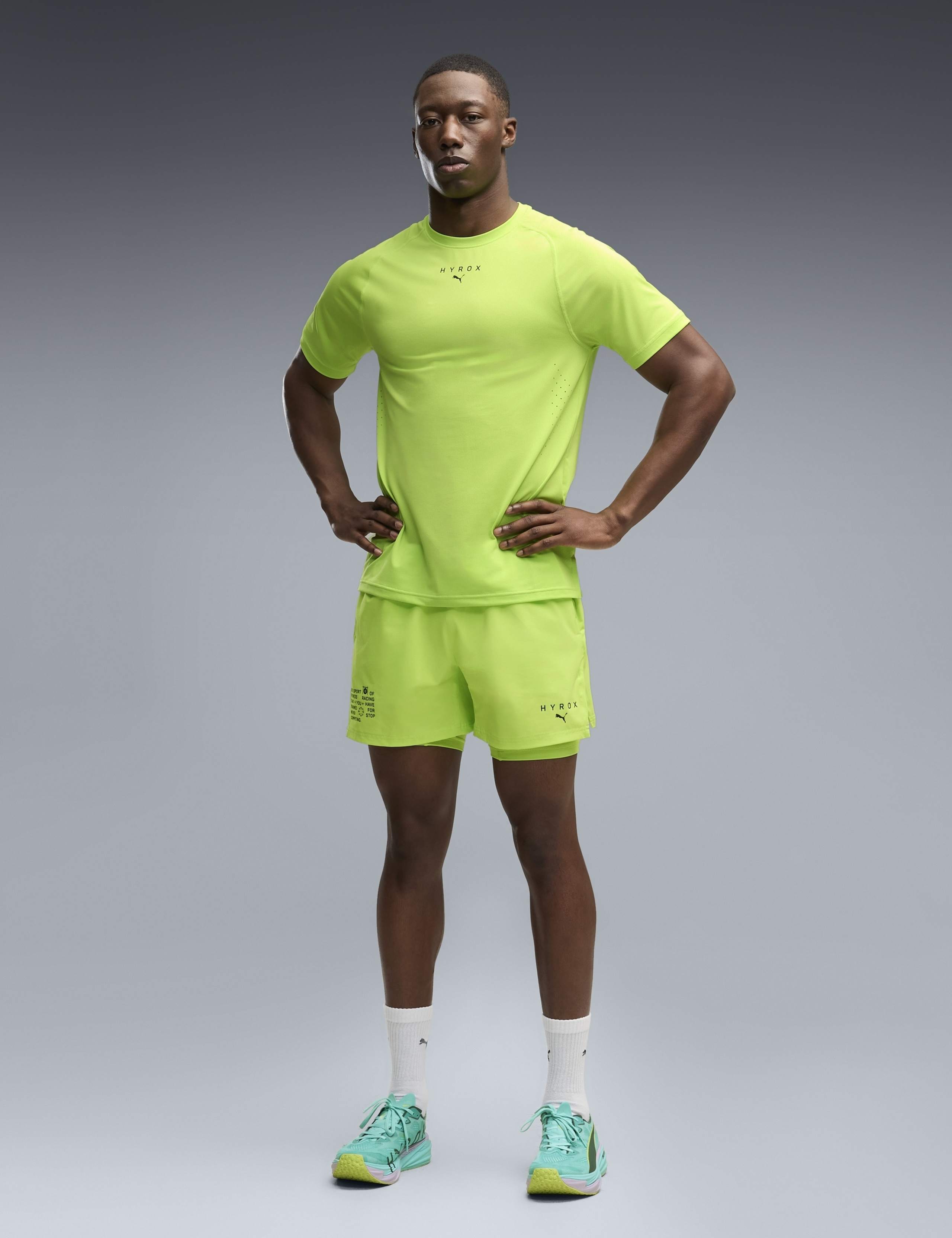 x Hyrox 2-in-1 PWRMODE Sports Shorts 4 of 6