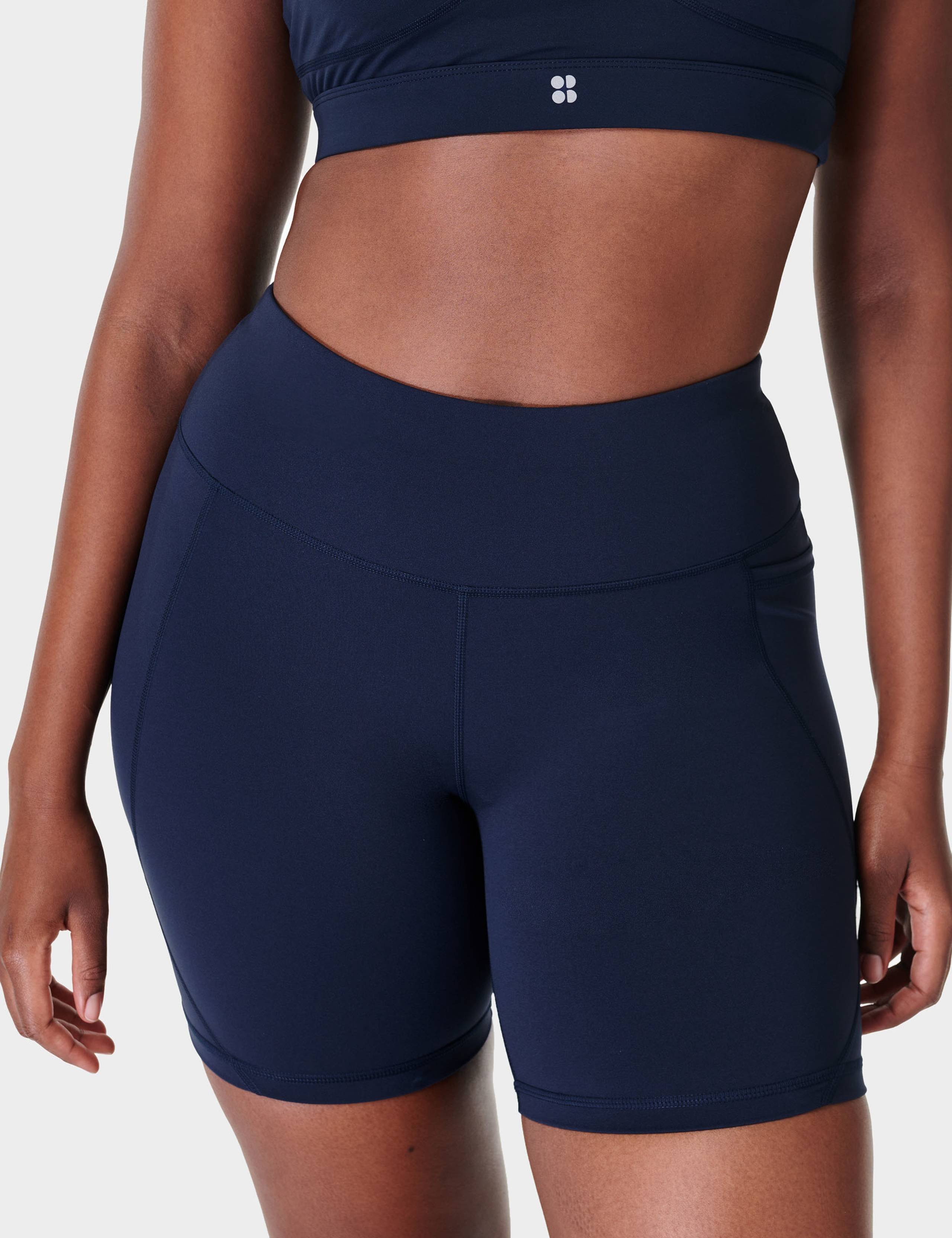 Power 6 Biker Gym Shorts 1 of 6