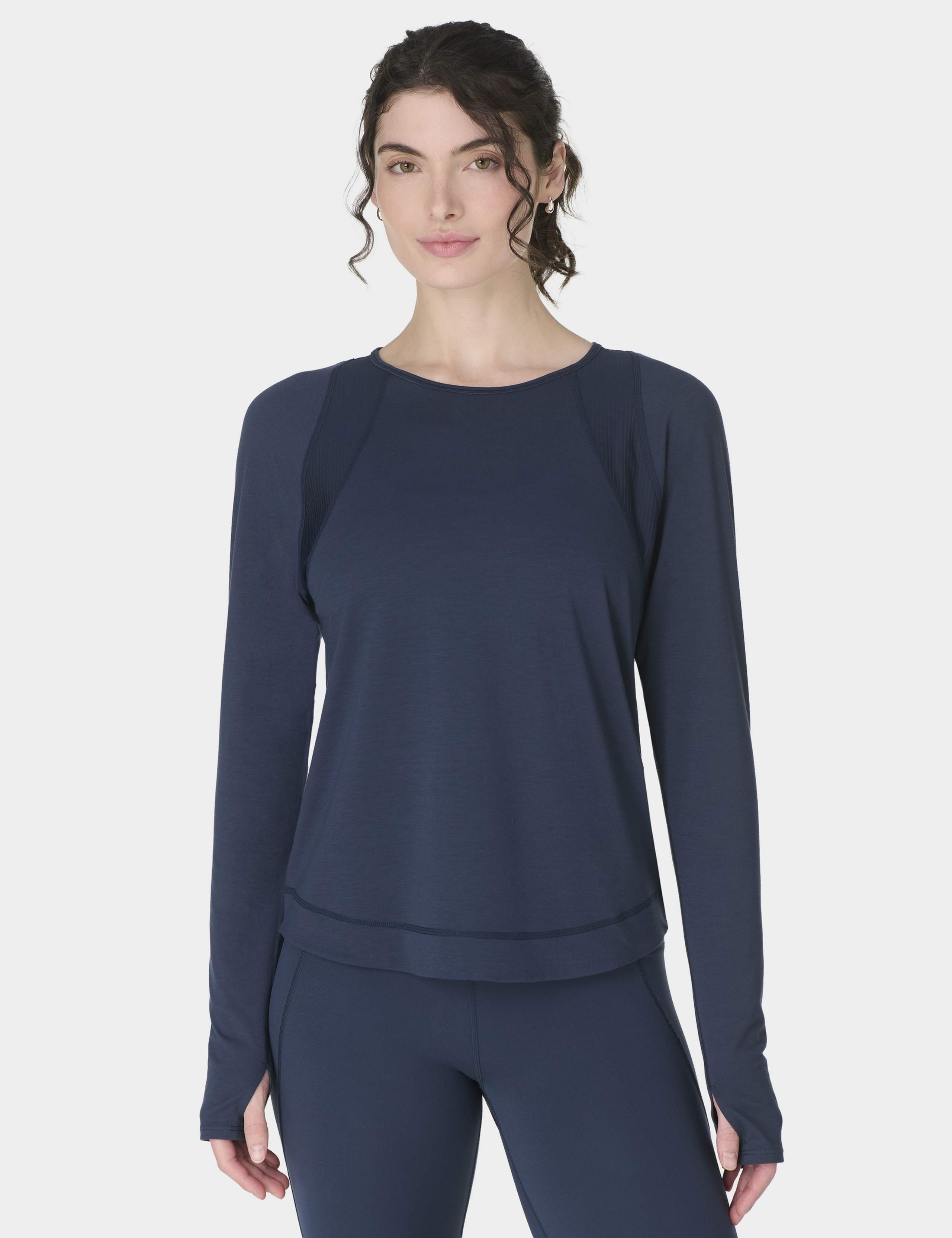 Breathe Easy Mesh Crew Neck Running Top 1 of 7