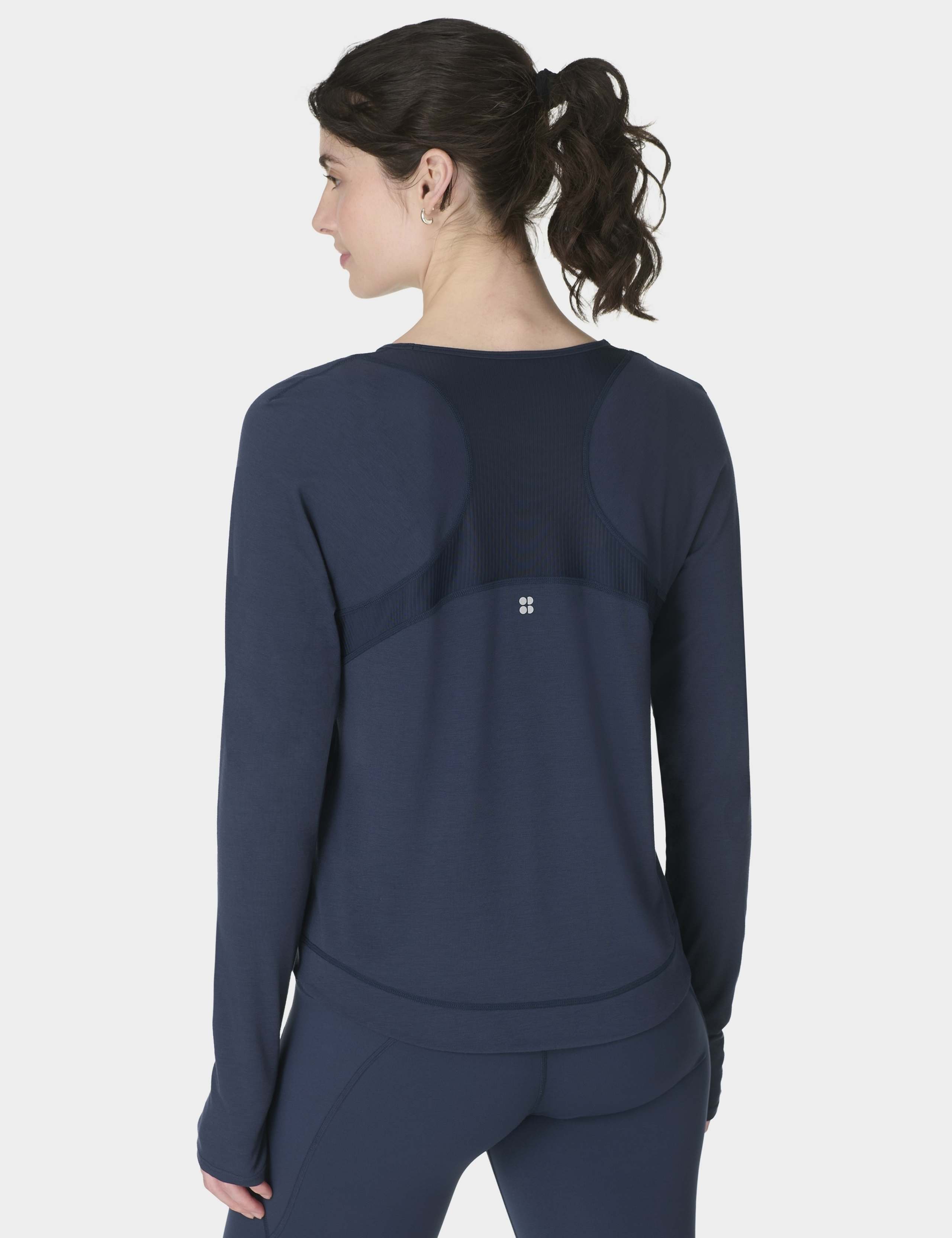 Breathe Easy Mesh Crew Neck Running Top 2 of 7