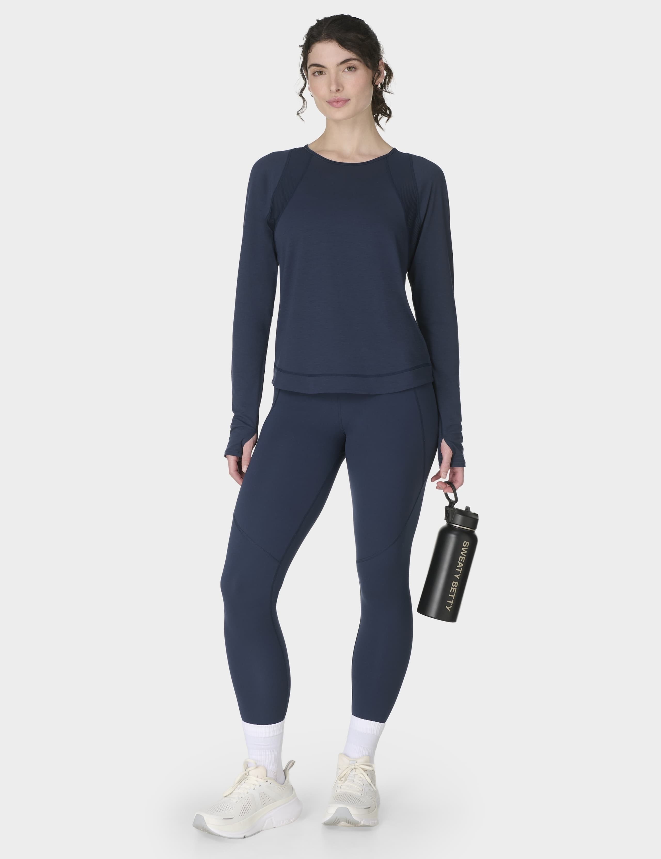 Breathe Easy Mesh Crew Neck Running Top 3 of 7