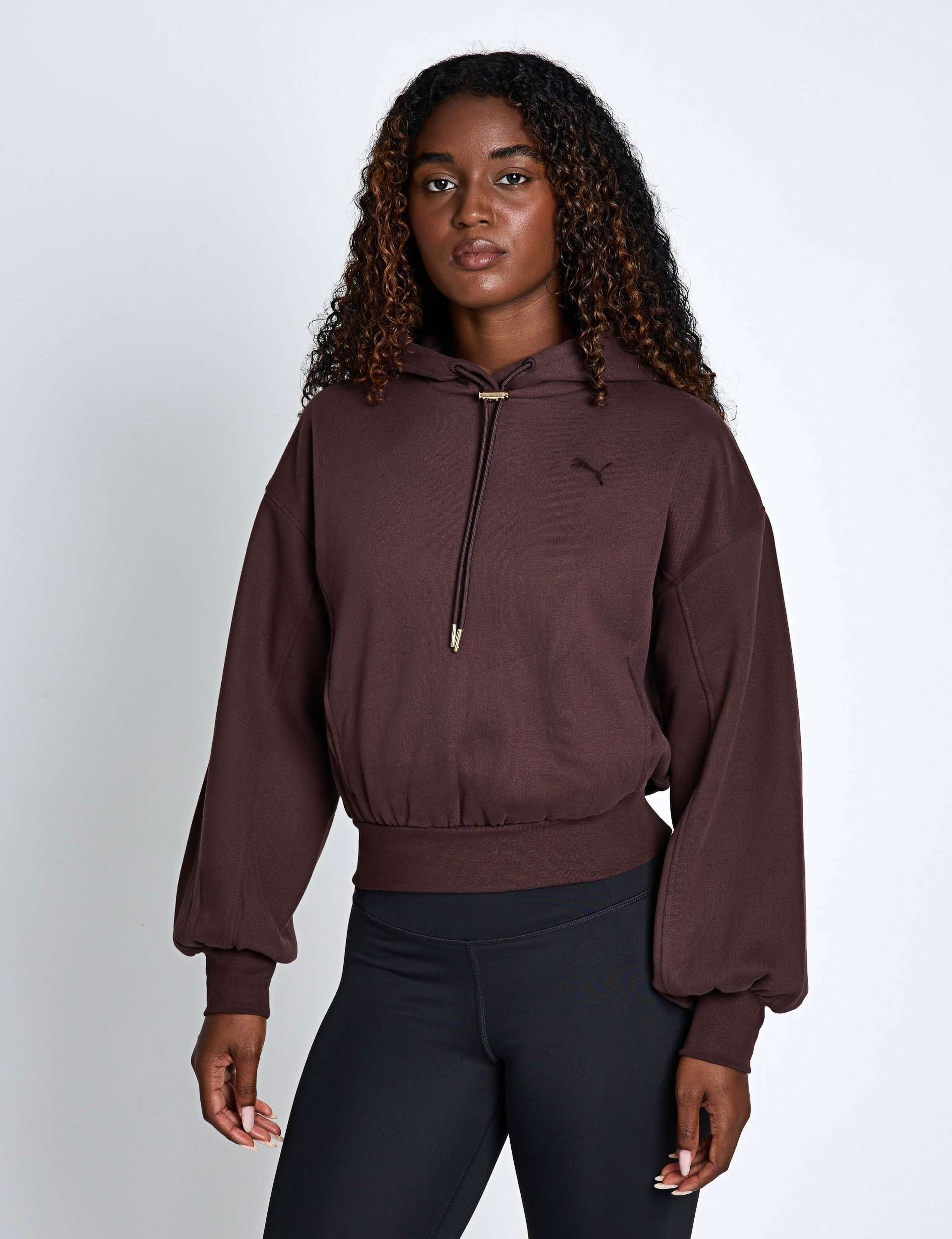 Cotton Rich Hooded Relaxed Fit Sweatshirt 4 of 6