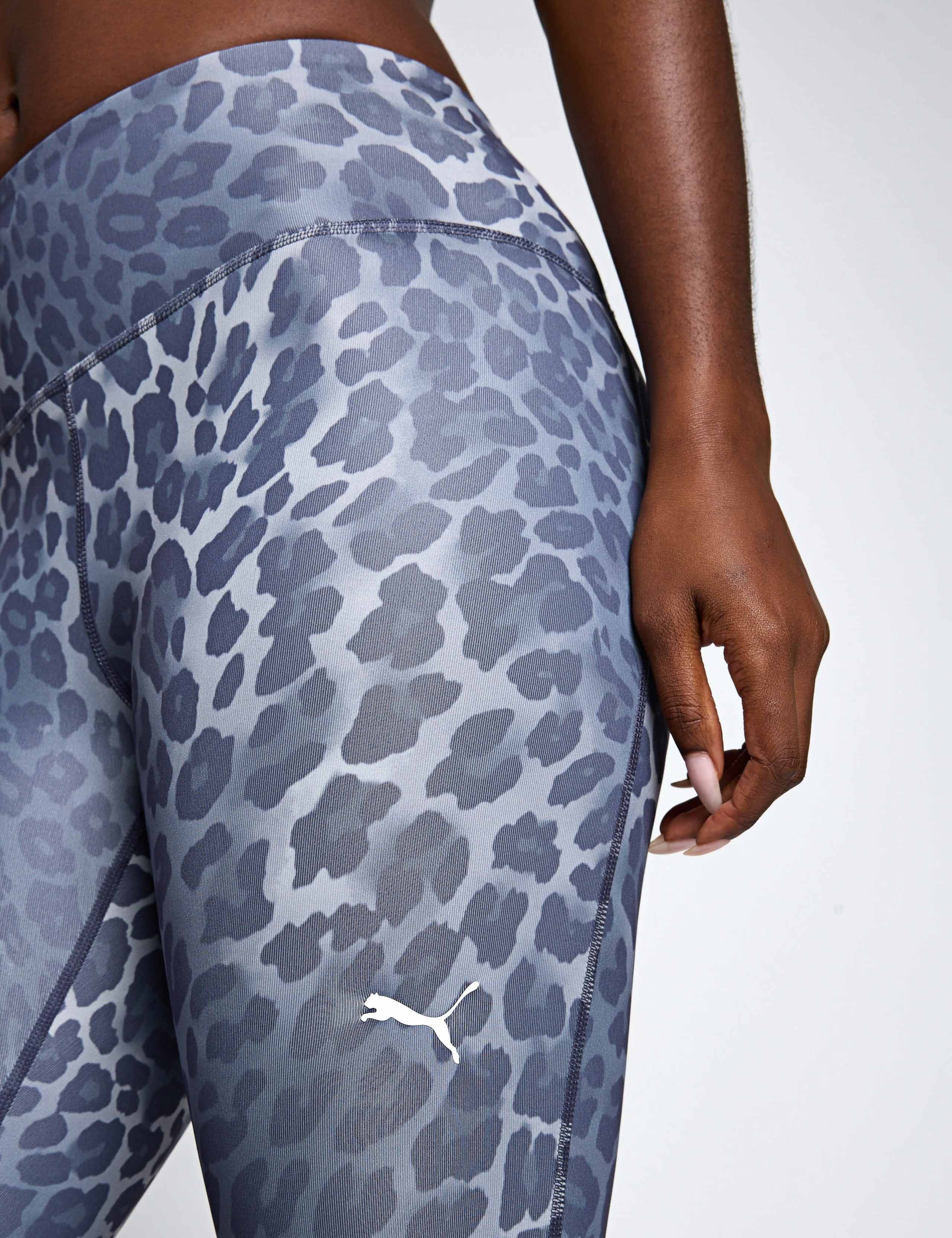 High Waisted Animal Print 7/8 Gym Leggings 5 of 5